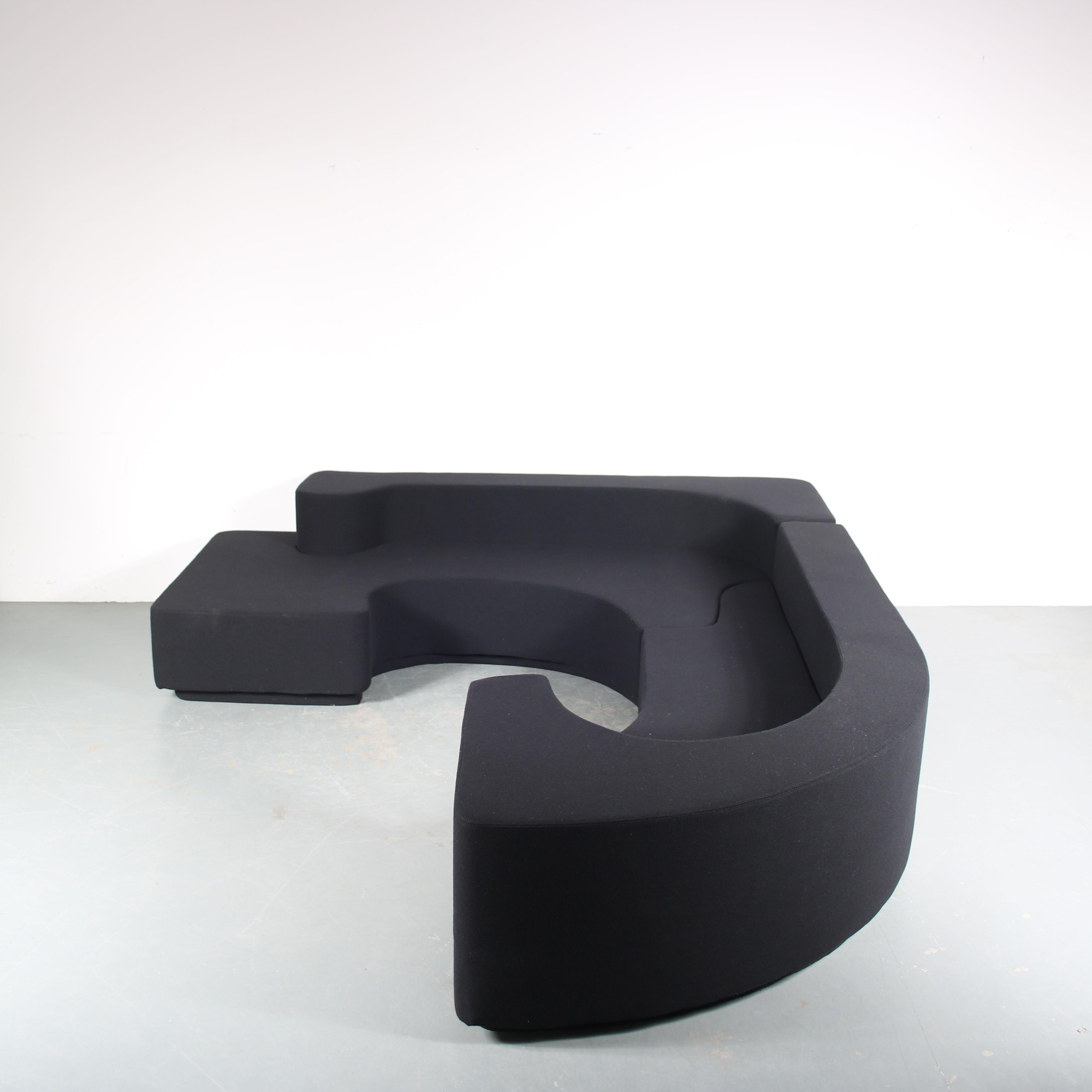 Italian “Lara” Sofa by Roberto Pamio & Renato Toso for Stilwood, Italy, 1970