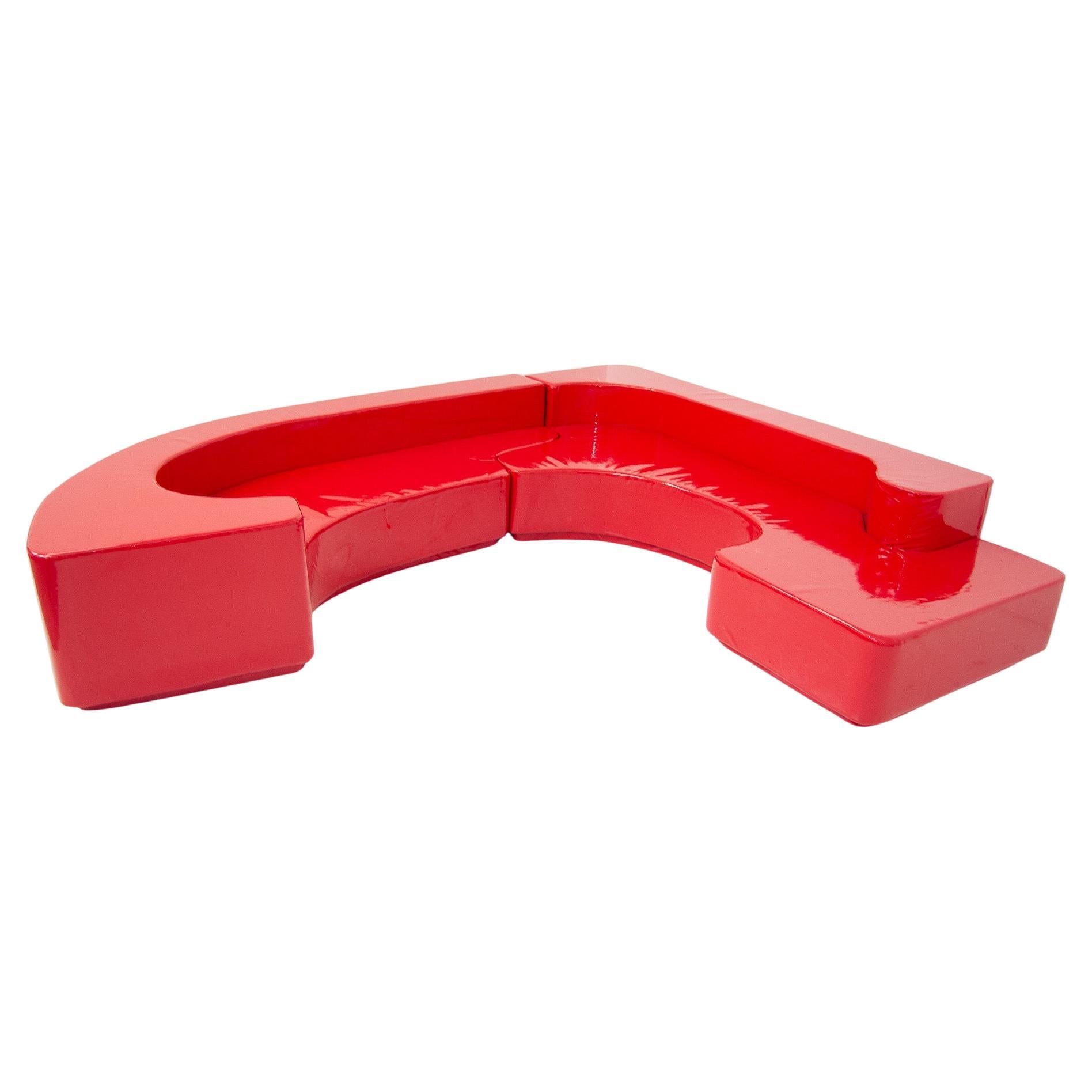 Lara sofa, designed by Noti Massari, Roberto Pamio & Renato Toso for Stilwood