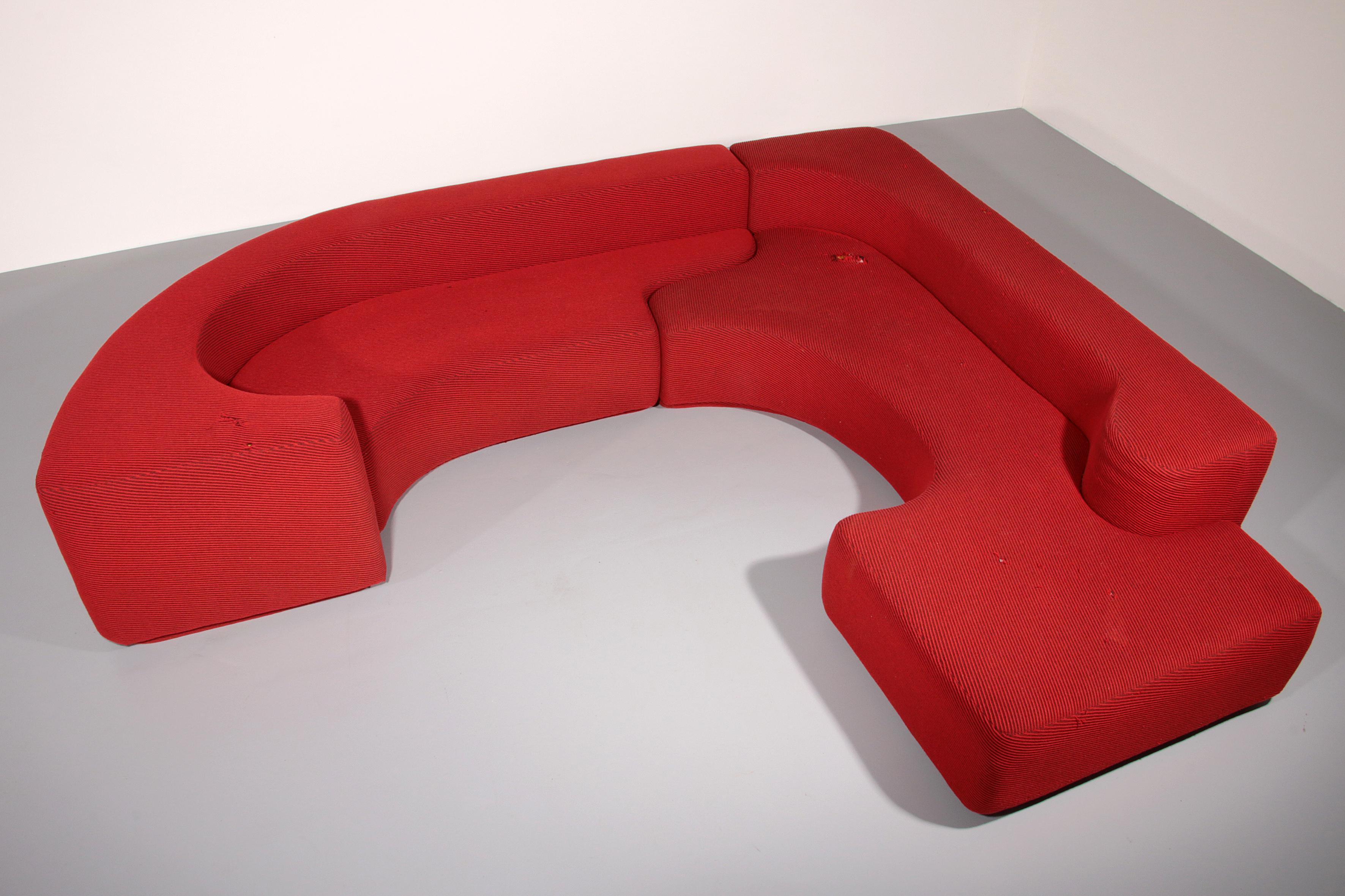 Lara Sofa Roberto Pamio und Renato Toso Stilwood 1958 im Angebot 3