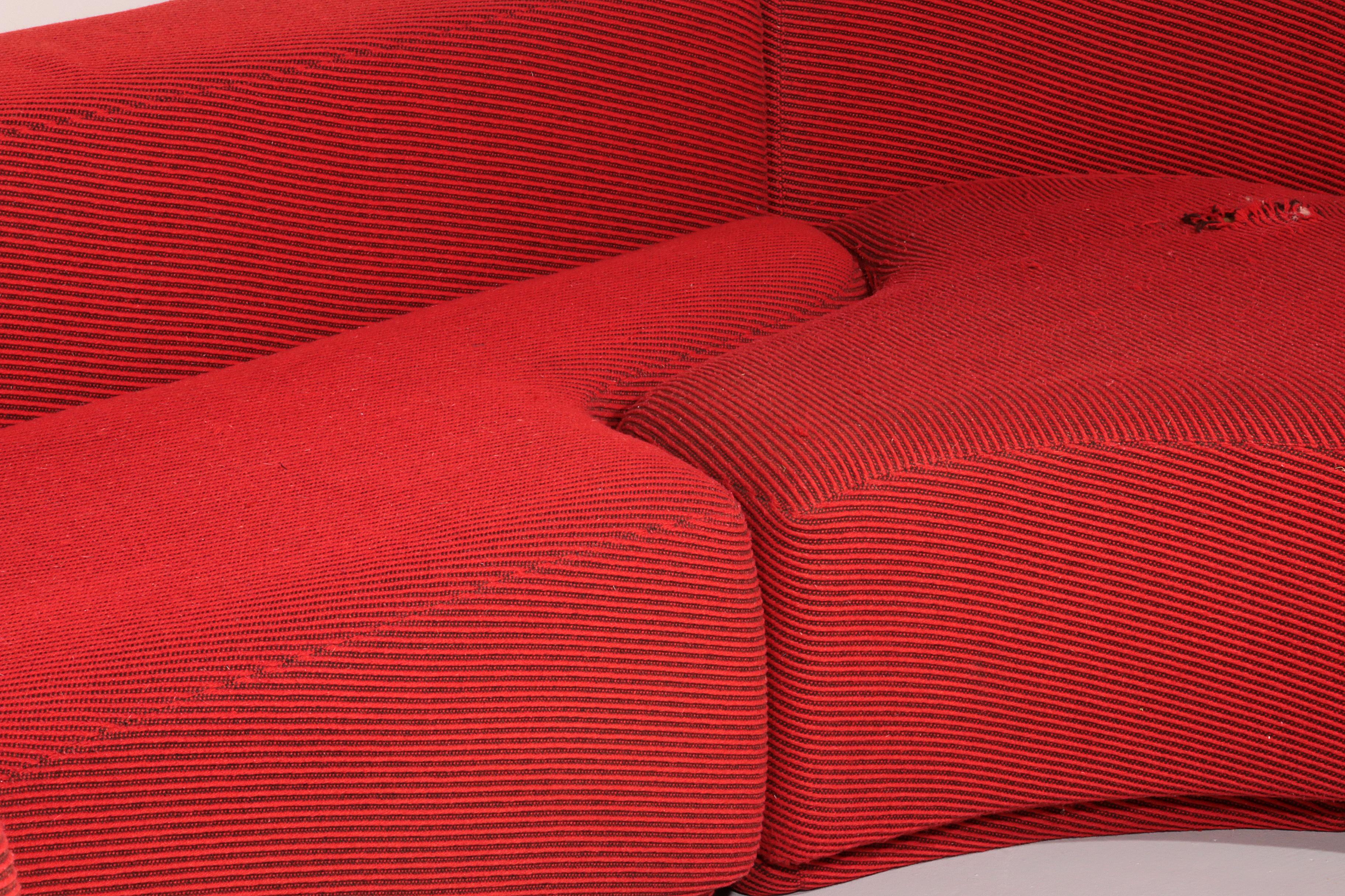 Lara Sofa Roberto Pamio und Renato Toso Stilwood 1958 (Stoff) im Angebot