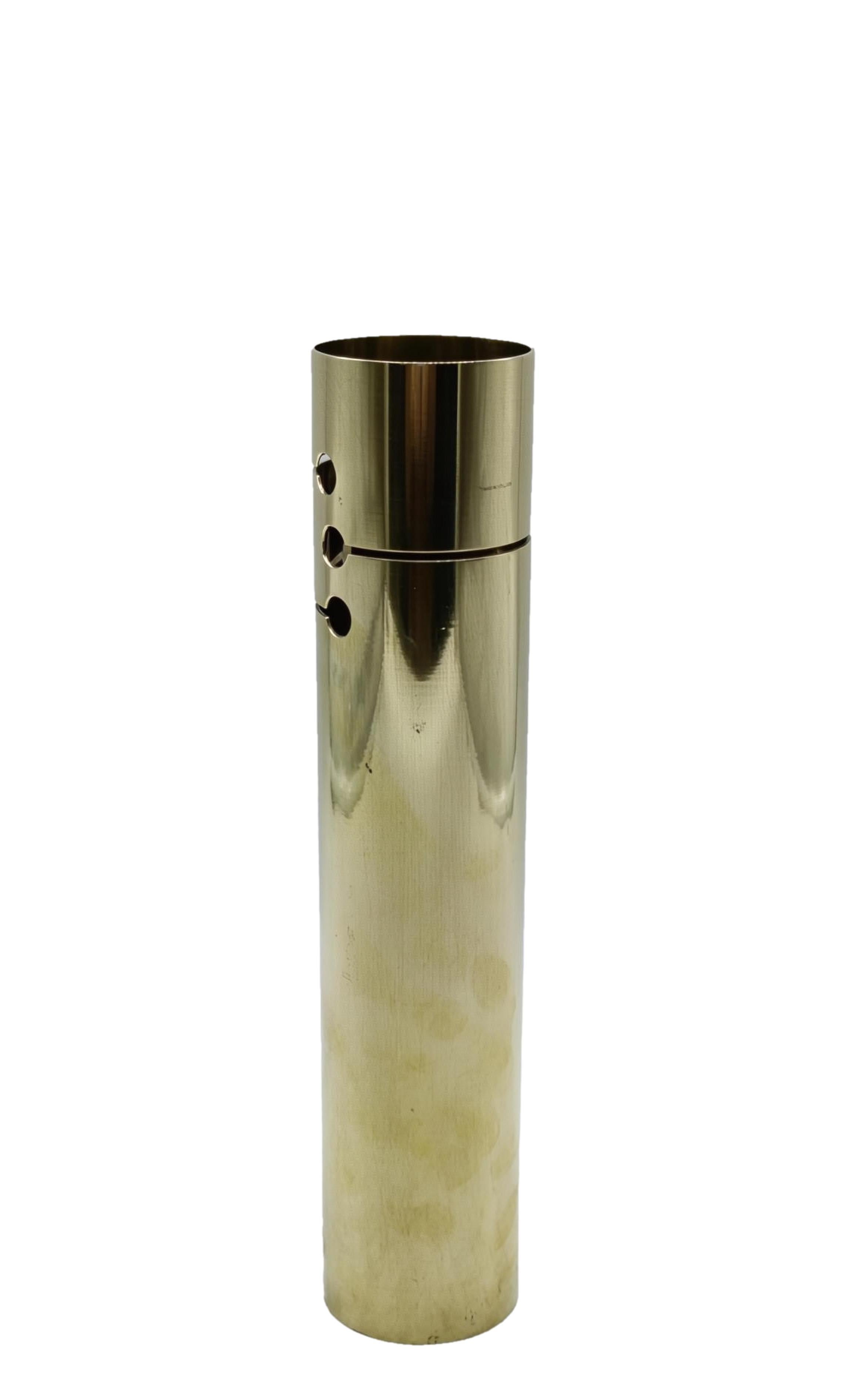 Mid-Century moderno Laras PD Vaso Portafiori in Silverplate, Italia 1970s in vendita