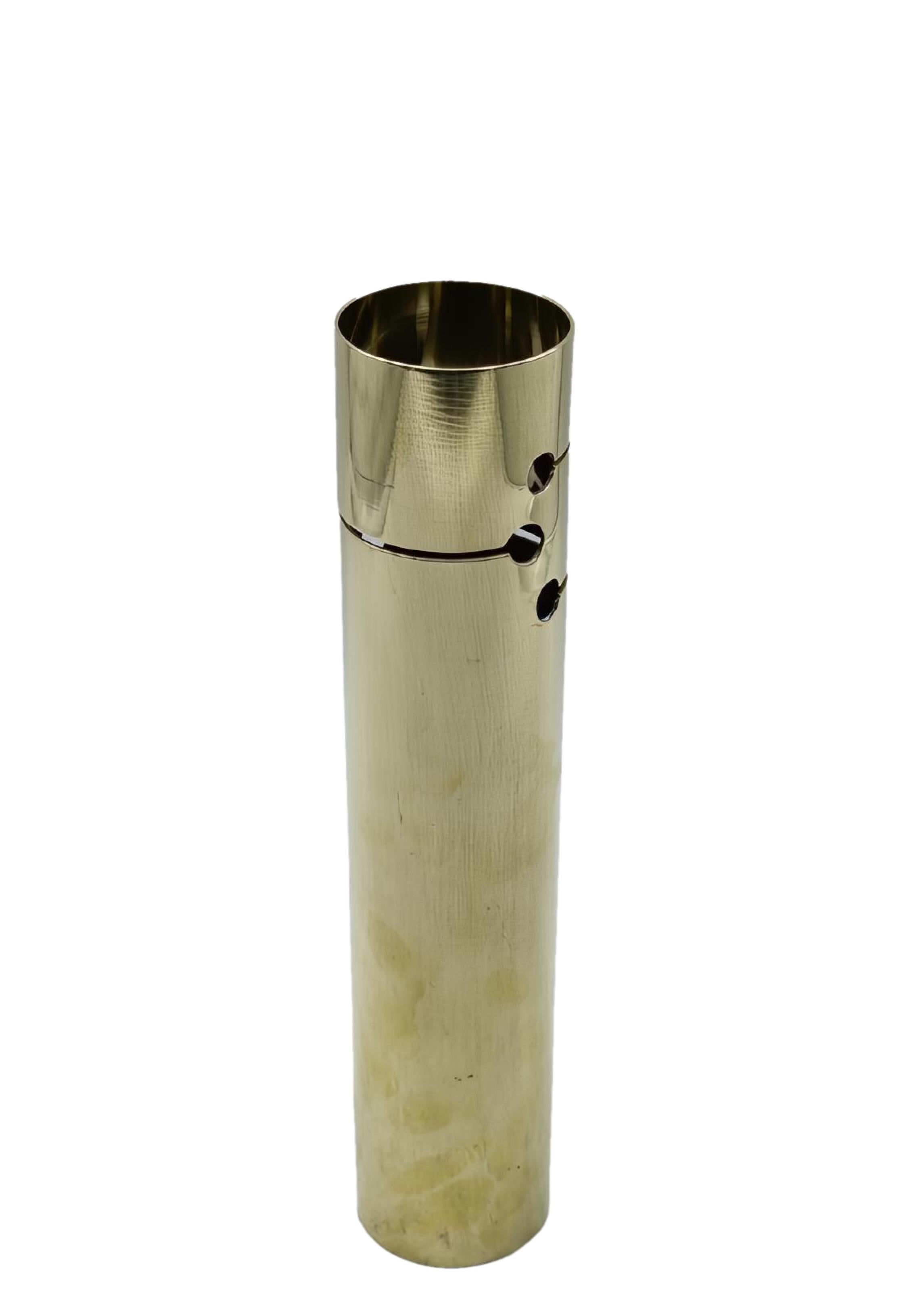 Late 20th Century Laras PD Vaso Portafiori in Silverplate, Italia 1970s in vendita
