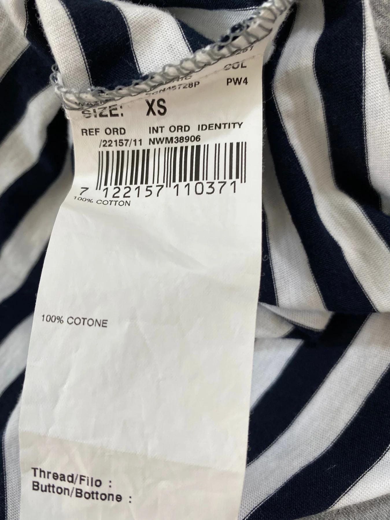 Lardini Cotton Top. Size XS For Sale 1