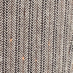 Lardini taglia 38 Cappotto sportivo a spina di pesce grigio e nero in misto lana con risvolto a tacche