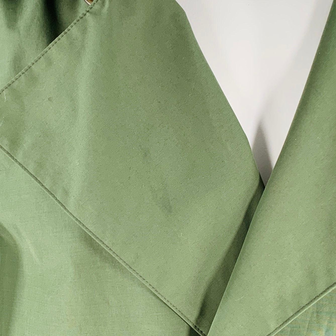 Men's LARDINI Size 40 Green Double Breasted Jacket For Sale