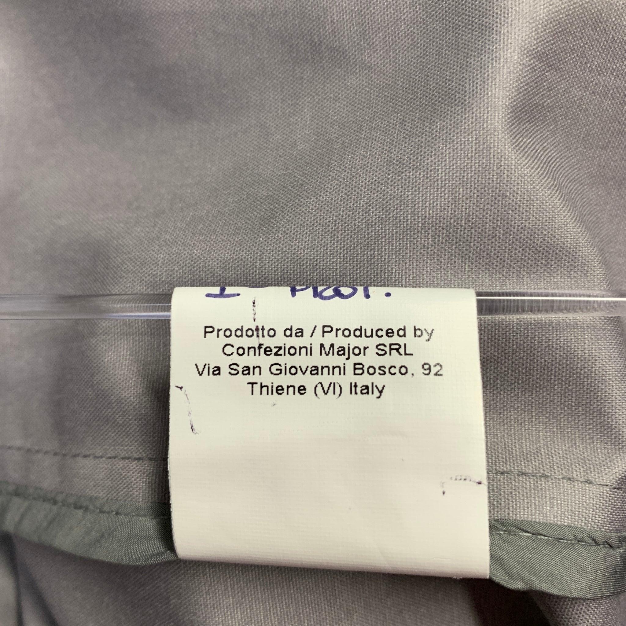 LARDINI Size 40 Green Double Breasted Jacket For Sale 3