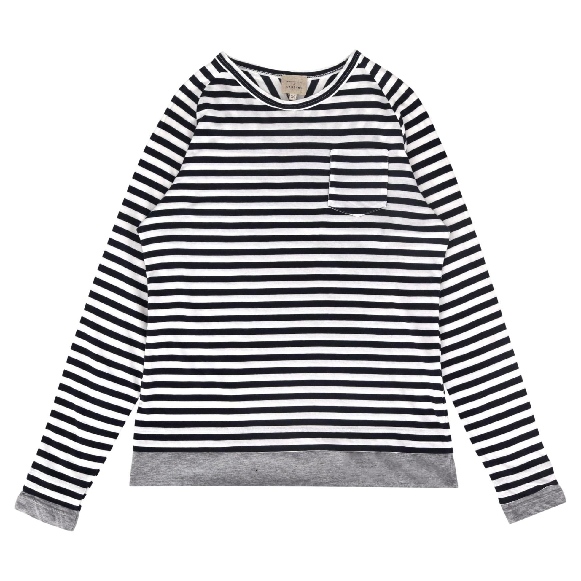 Lardini - Top à manches longues rayé en vente