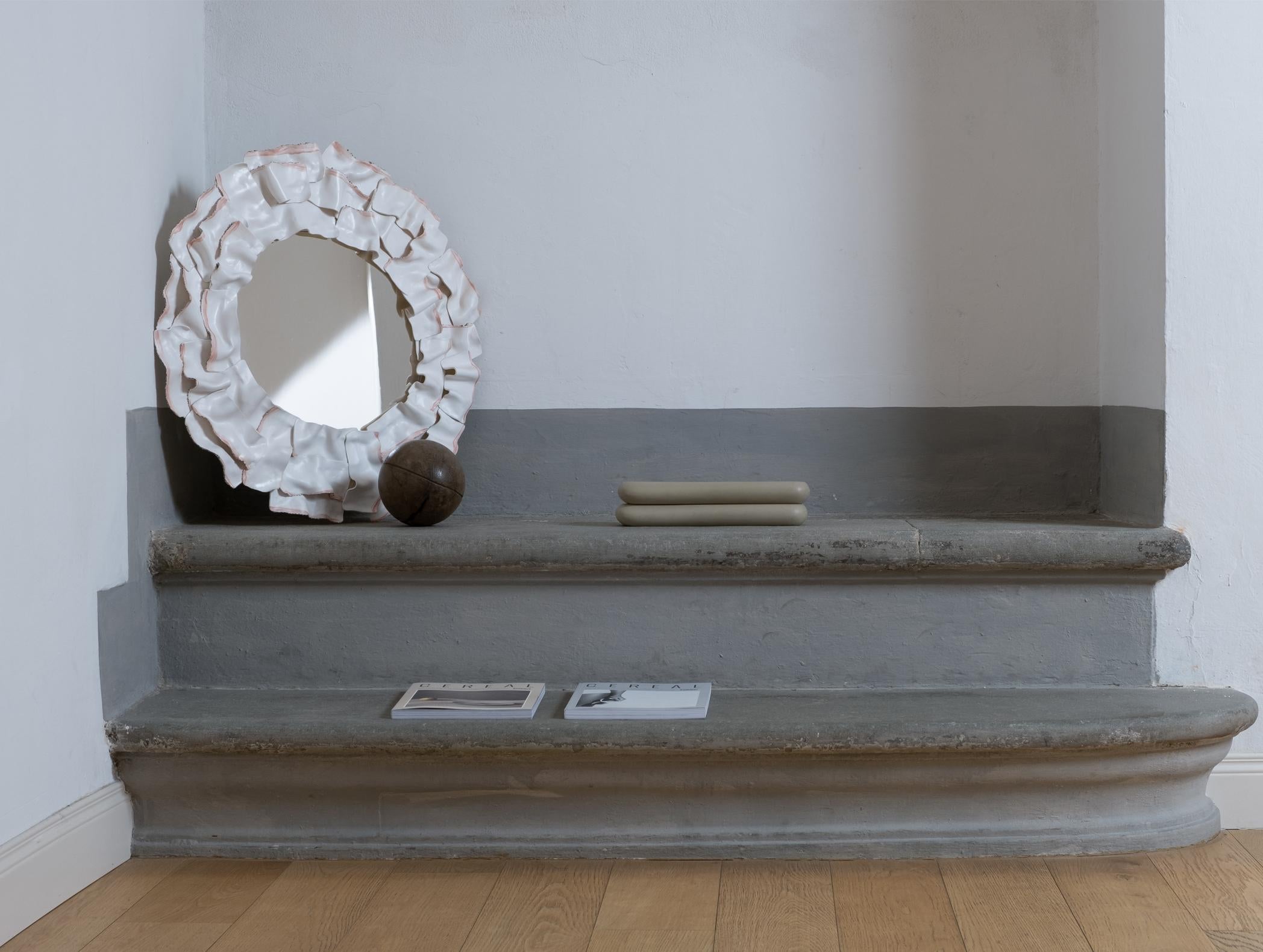 Affettati Mirrors “MORTADELLA” by Nicole Valenti

NIVA design presents the “Affettati Mirrors” collection by reinterpreting the mirror in a contemporary and provocative way, creating a line of ceramic frames in a mix of tradition and