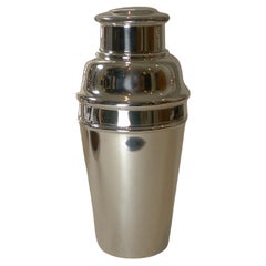Large 1 1/2 Pint Silver Plated Cocktail Shaker by Suckling Ltd. c.1930
