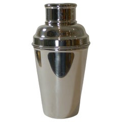 Large 1 1/2 Pint Silver Plated Cocktail Shaker by Suckling Ltd. c.1930