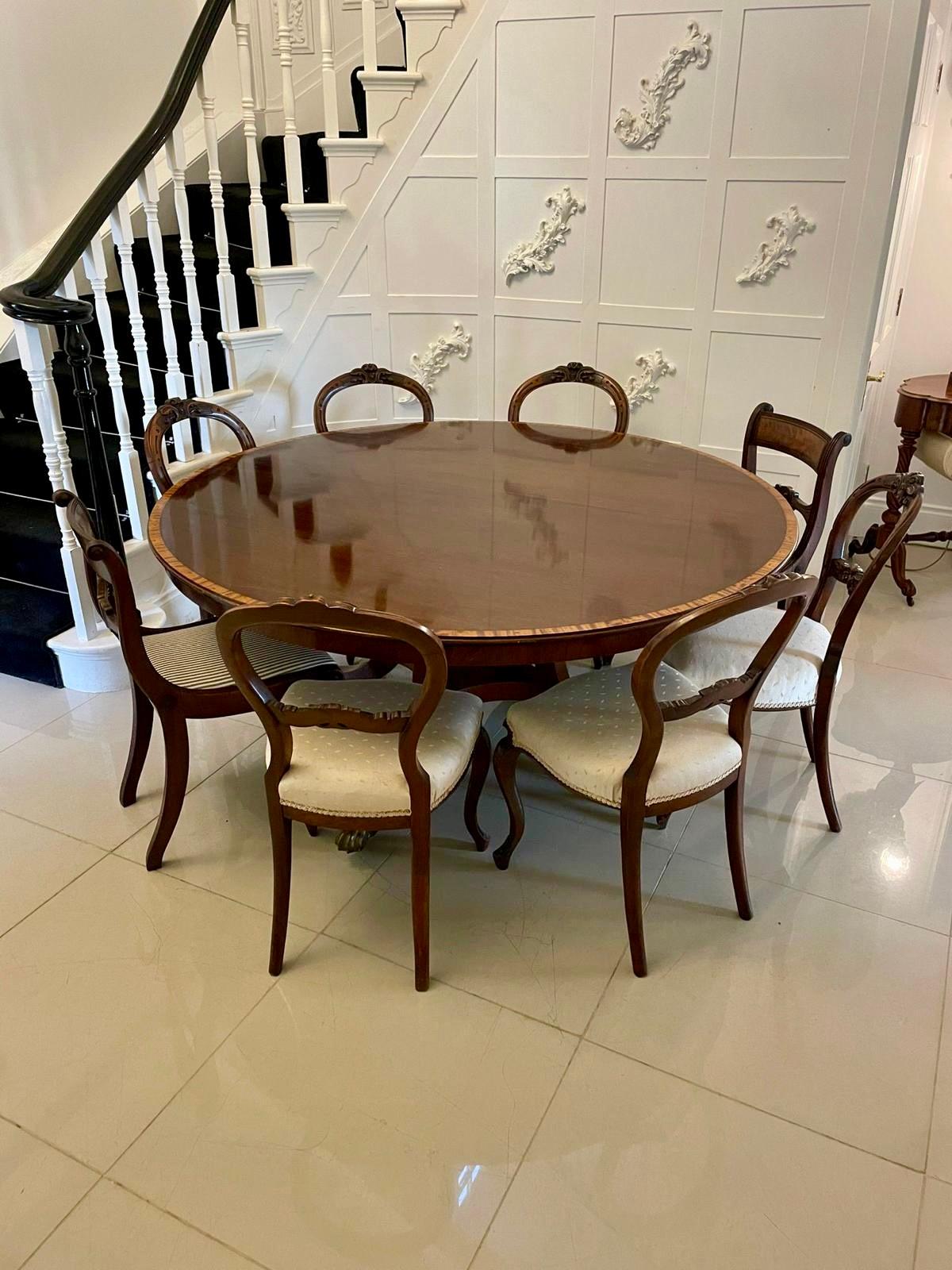 English Large 12 Seater Antique Mahogany Extending Dining Table