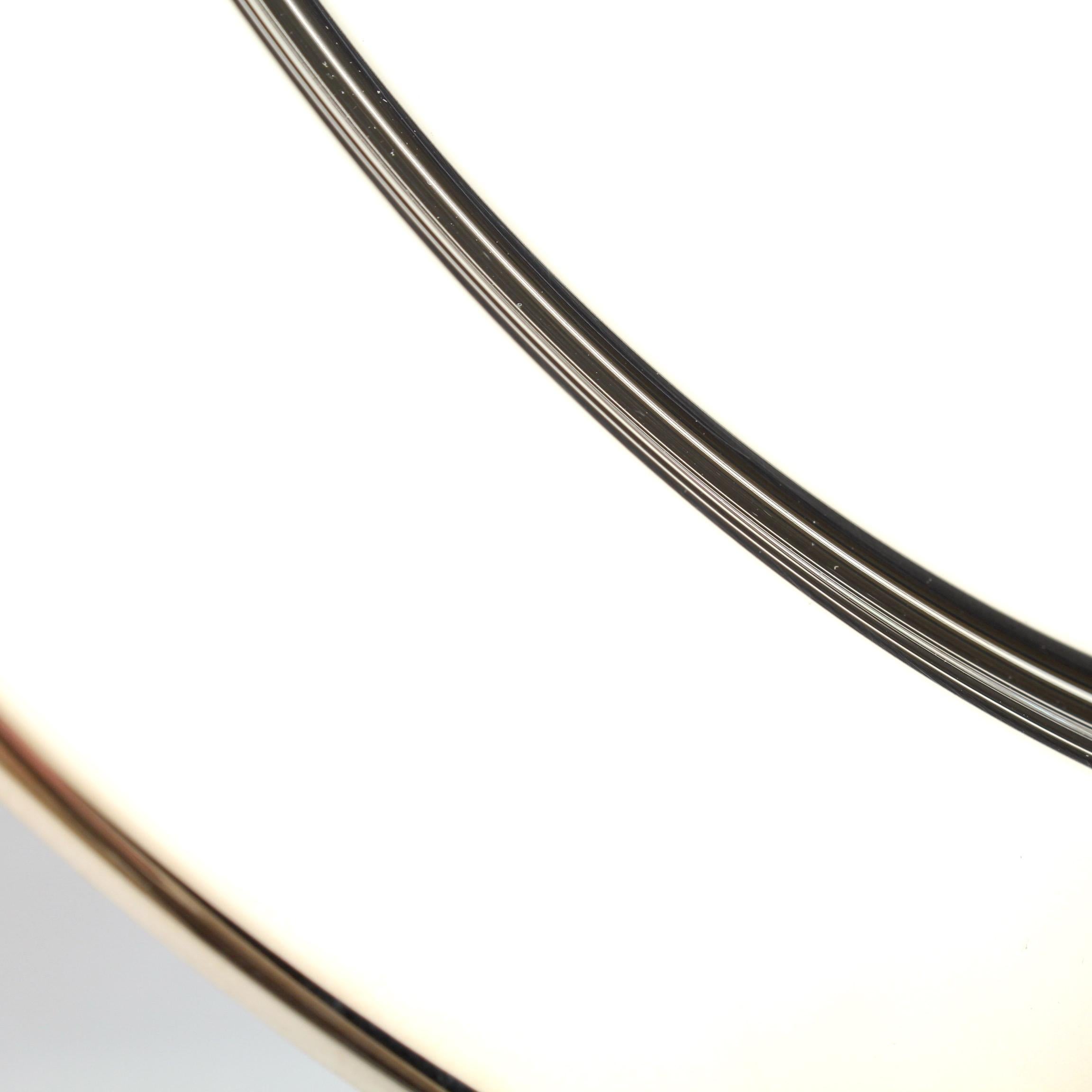 Grand chargeur ou plateau en métal argenté de Richard Meier pour Swid Powell  en vente 2