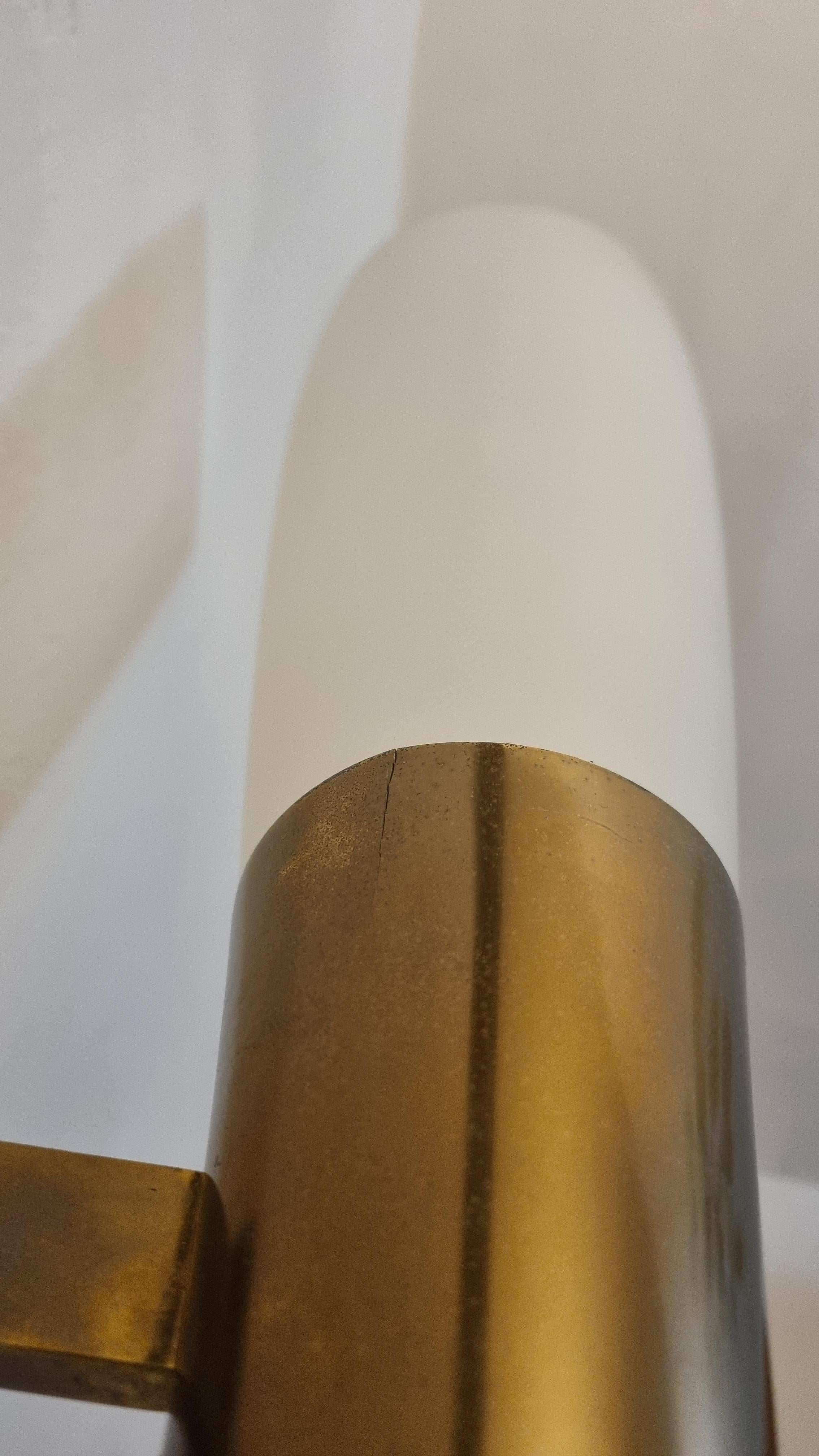 Large 1537 wall sconces designed by Pietro Chiesa for Fontana Arte 1936 en vente 2