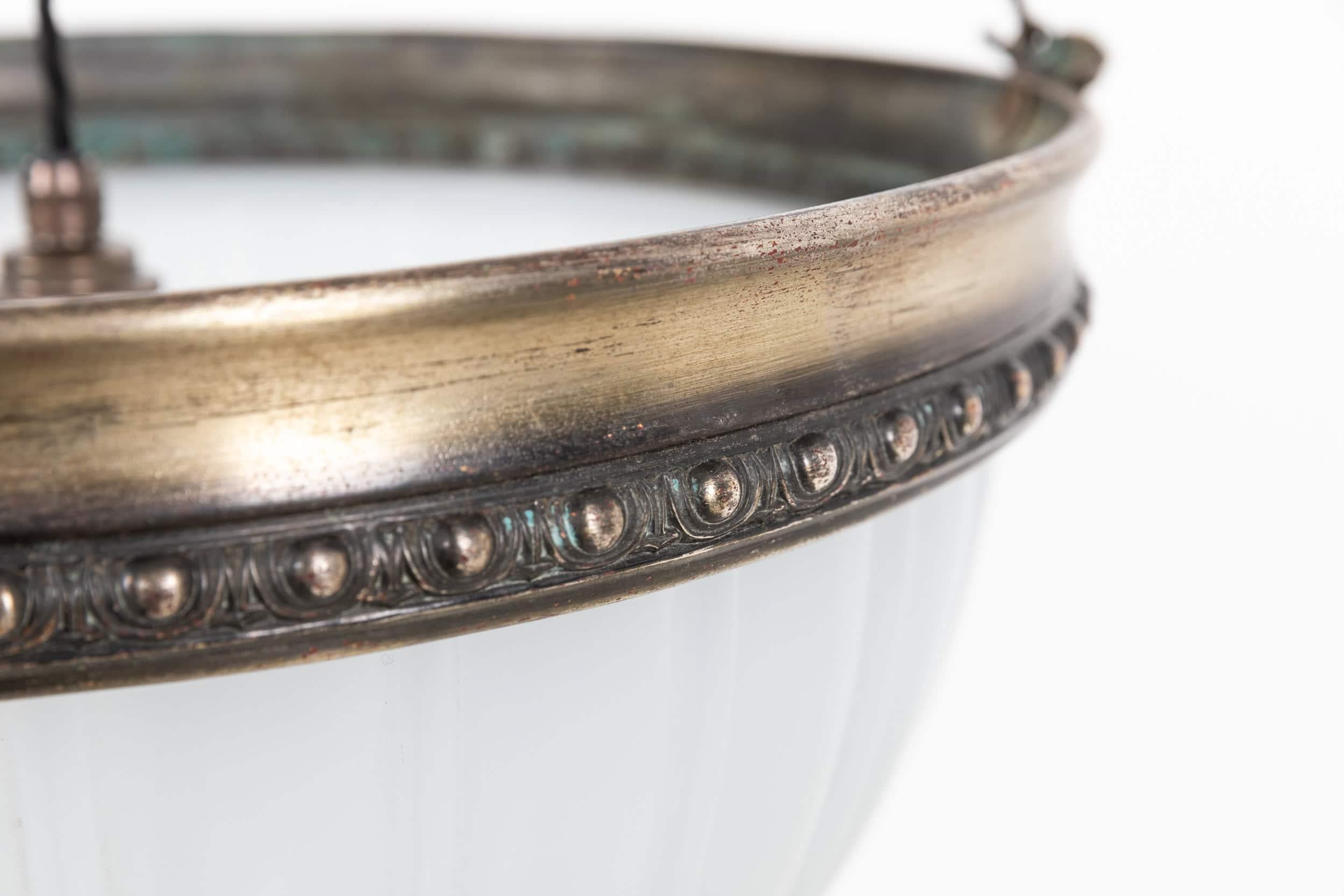 Gran colgante Plafonnier antiguo de 16