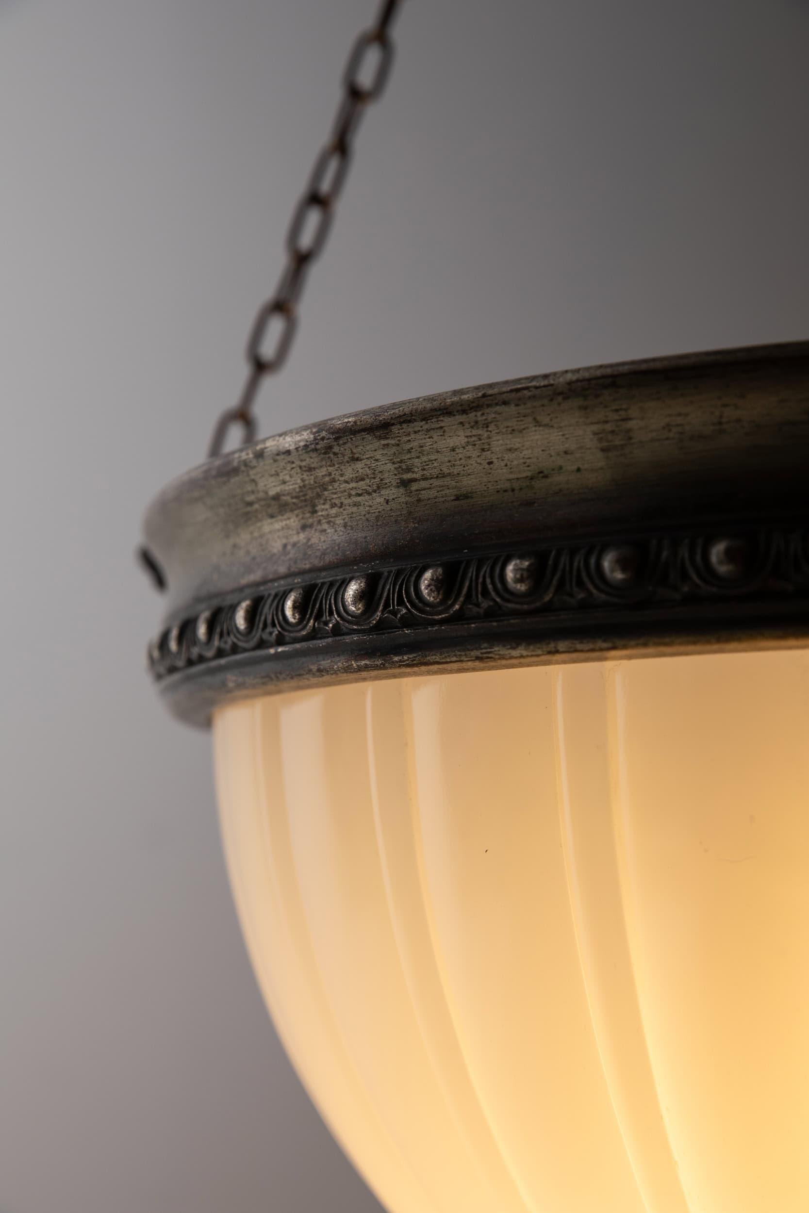 Gran colgante Plafonnier antiguo de 16