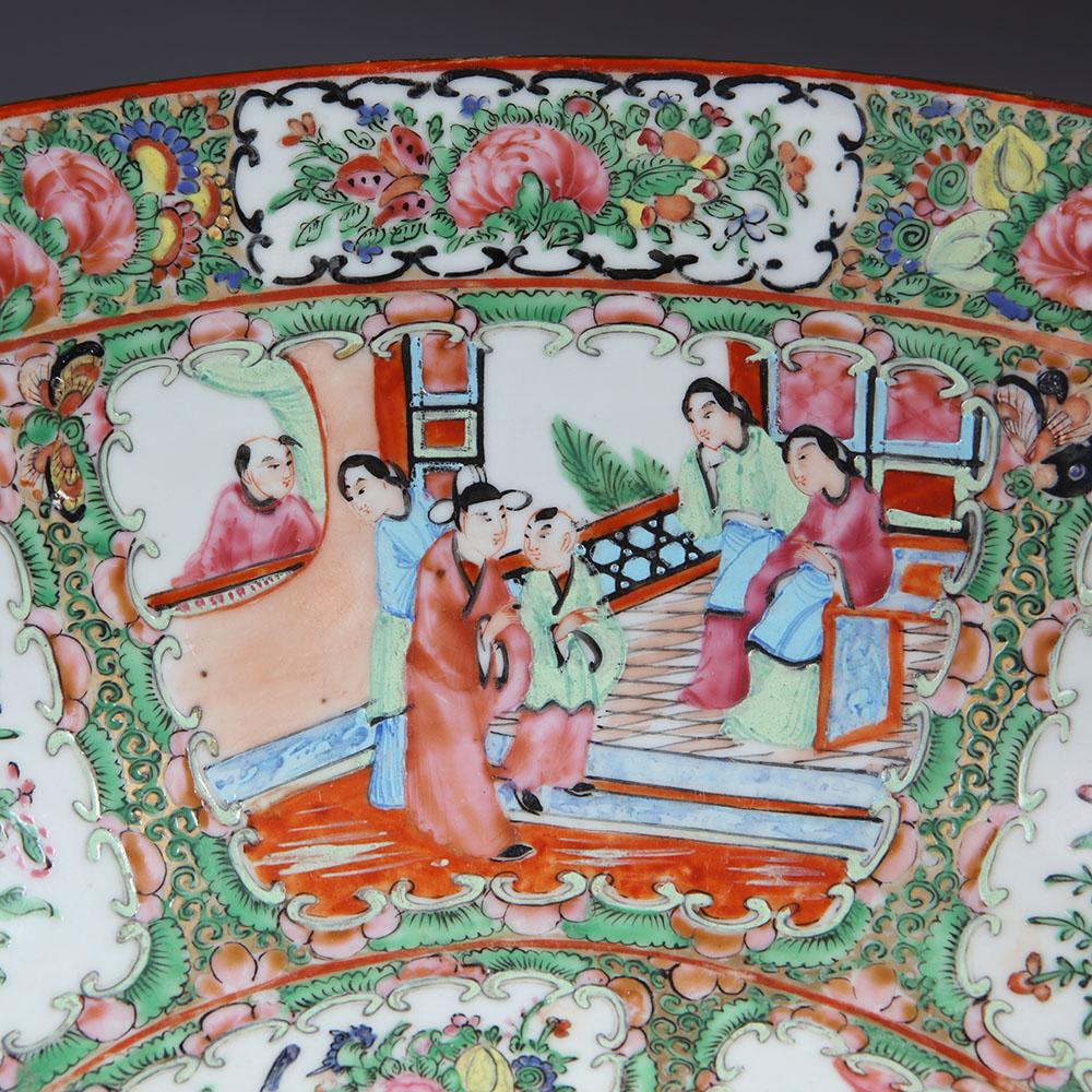 rose medallion china