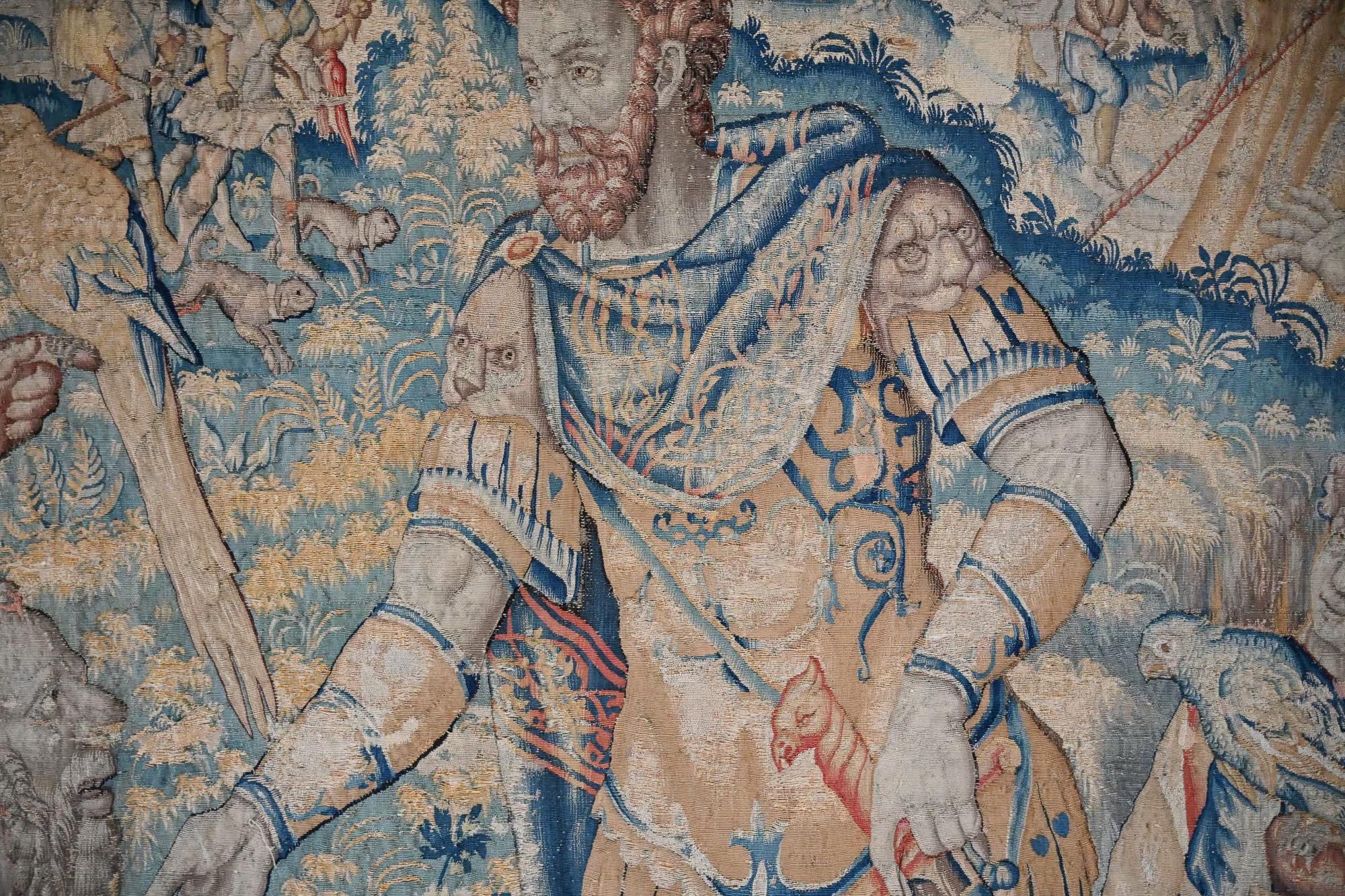 Grande arazzo fiammingo del XVI-XVII secolo in vendita 2