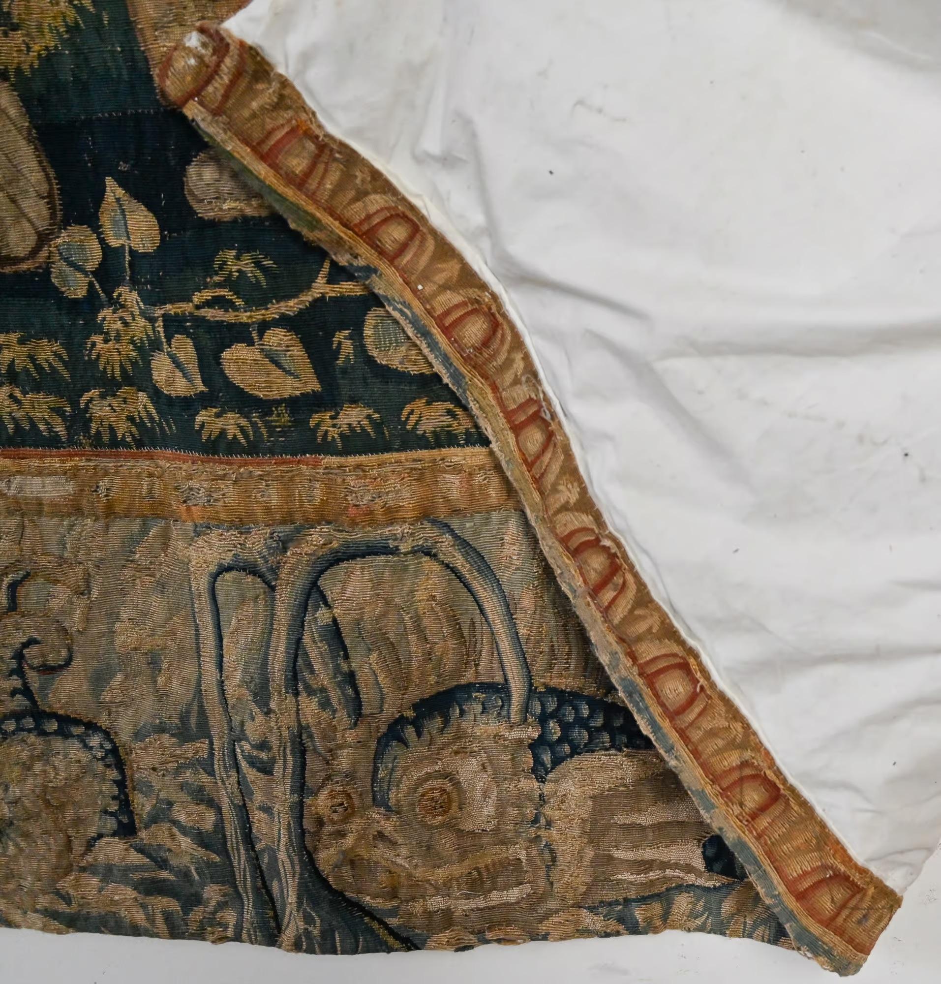 Grande arazzo fiammingo del XVI-XVII secolo in vendita 8
