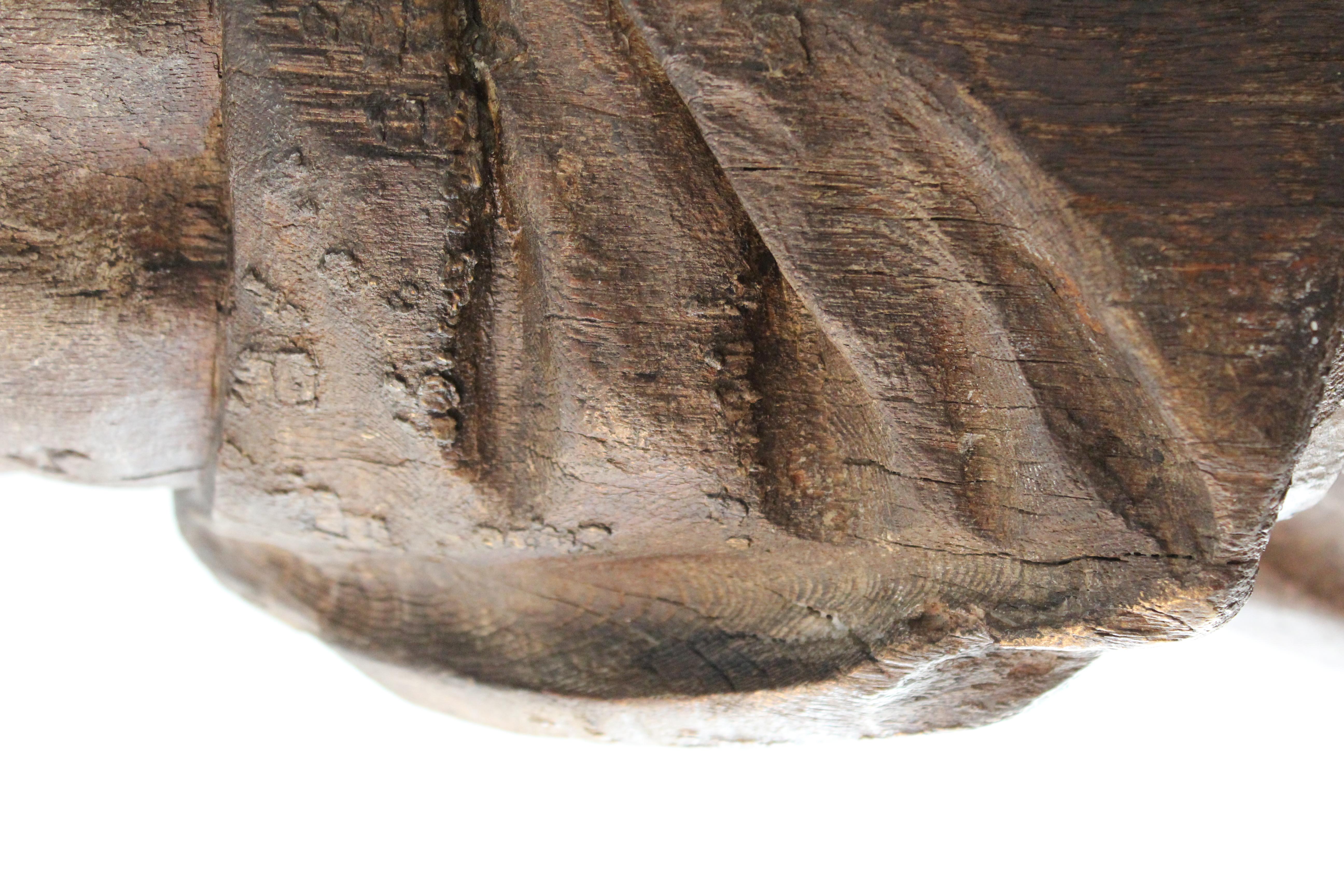 Großer spanischer Holz-Corpus Christi aus dem 17. im Angebot 5