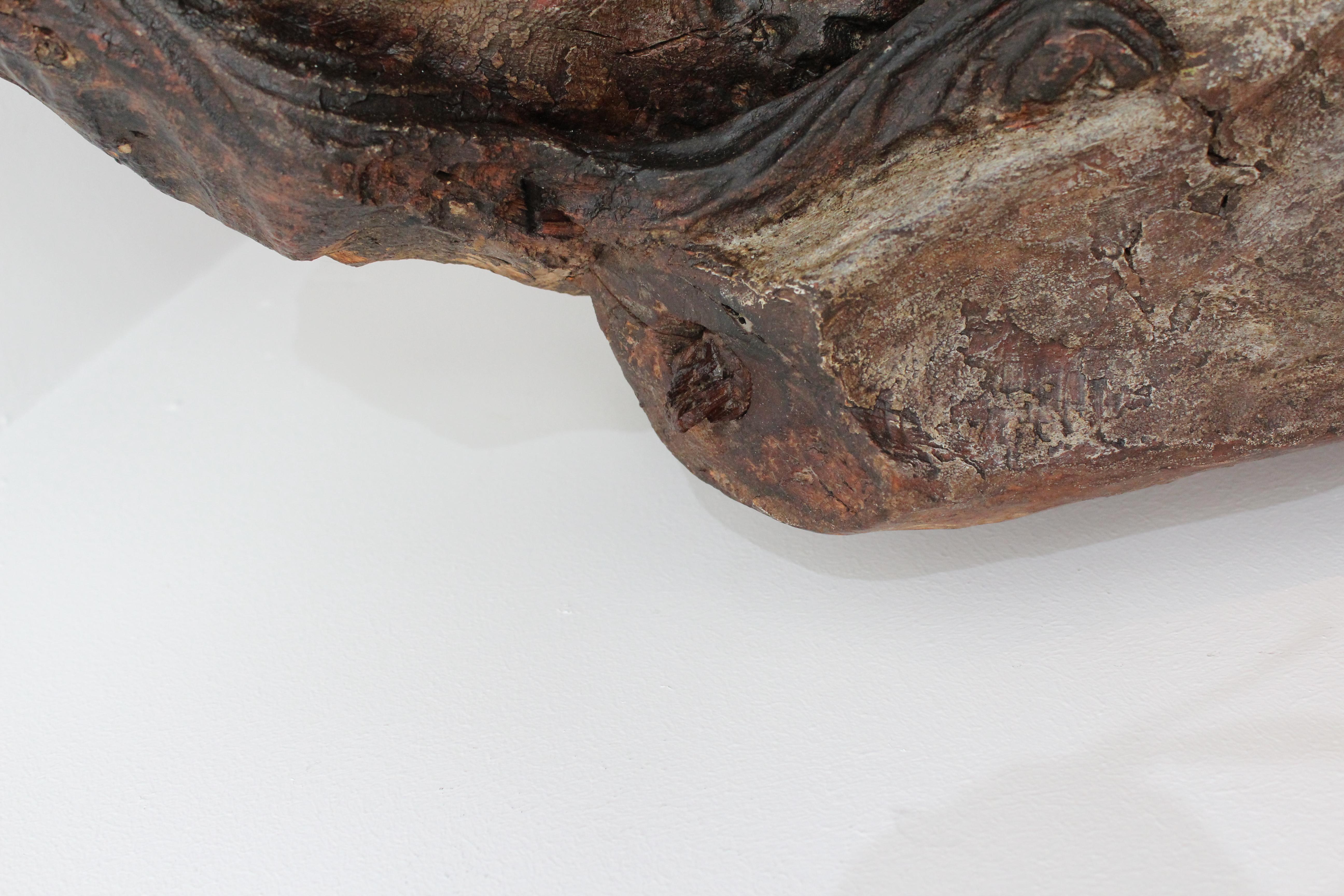 Großer spanischer Holz-Corpus Christi aus dem 17. (Polychromiert) im Angebot