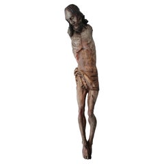Large 17th C Spanish wooden Corpus Christi