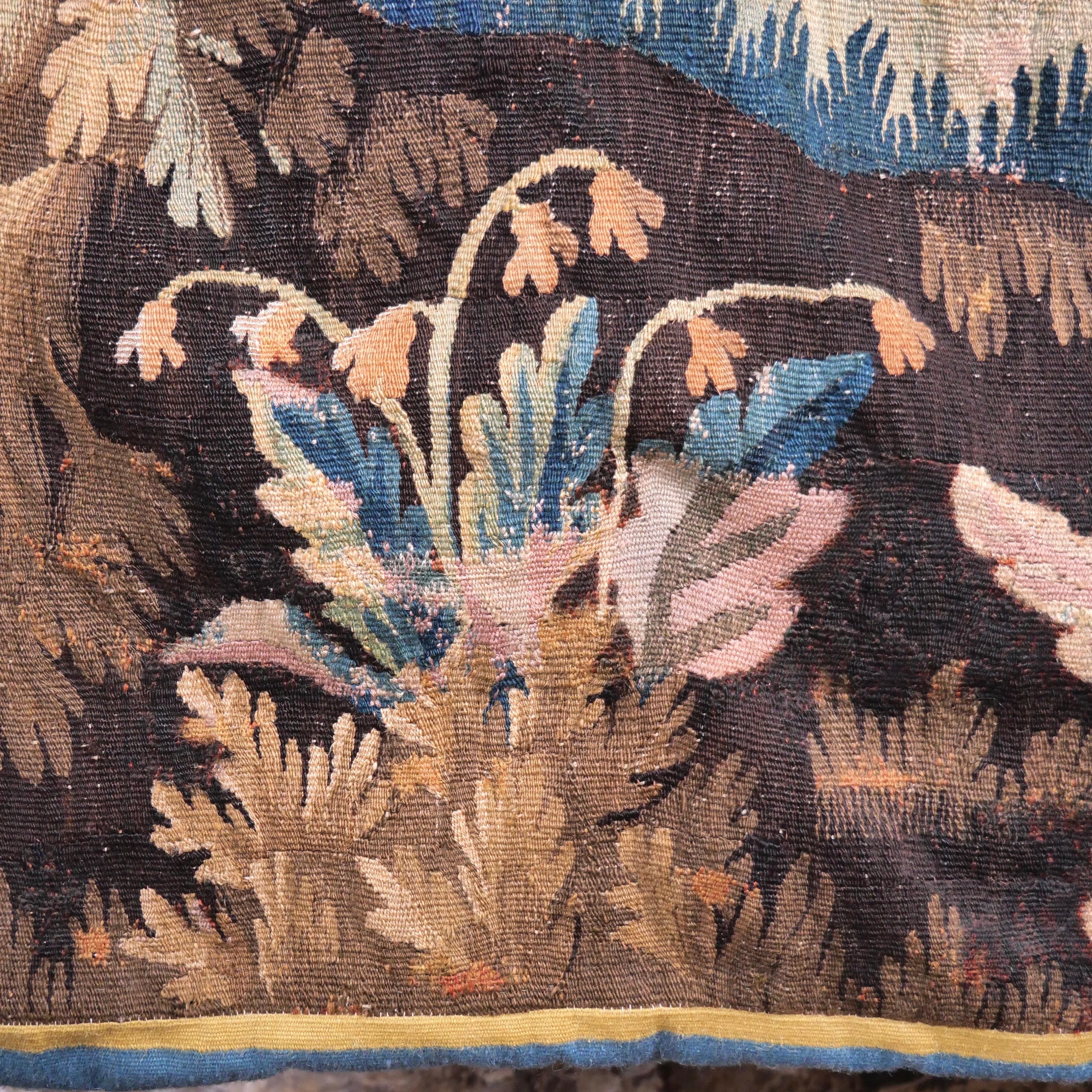 Großer Aubusson-Wandteppich aus dem 17. Jahrhundert im Angebot 1