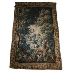 Large 17th century Aubusson Tapestry "Verdure" French 