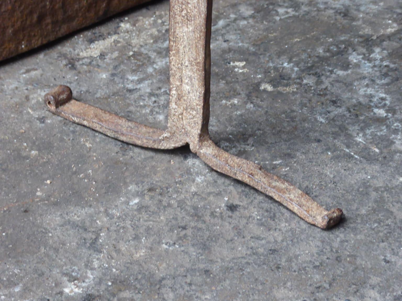 18th Century and Earlier Large 17th Century French Louis XIV Period Trivet For Sale