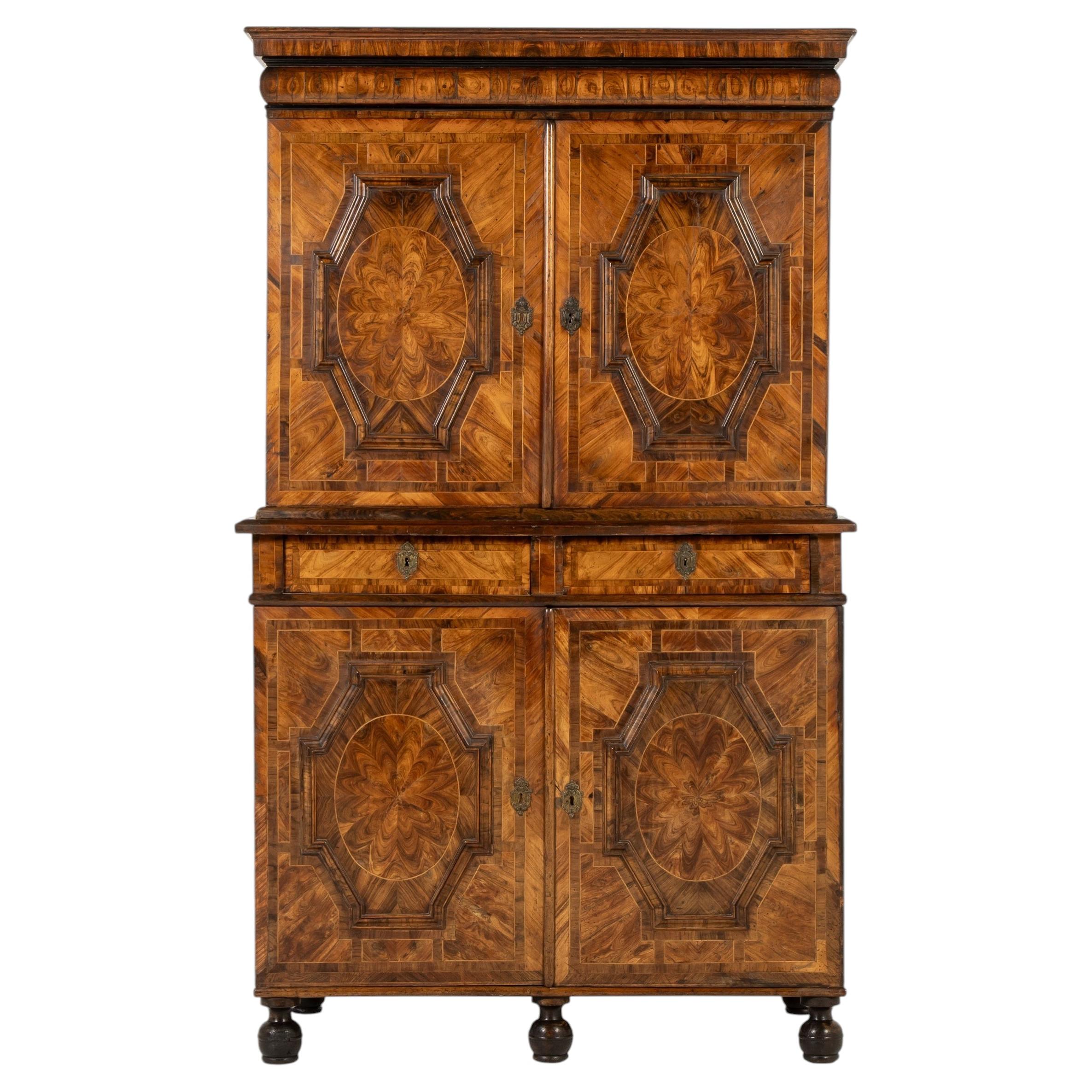 Large 17th Century French Walnut Cabinet