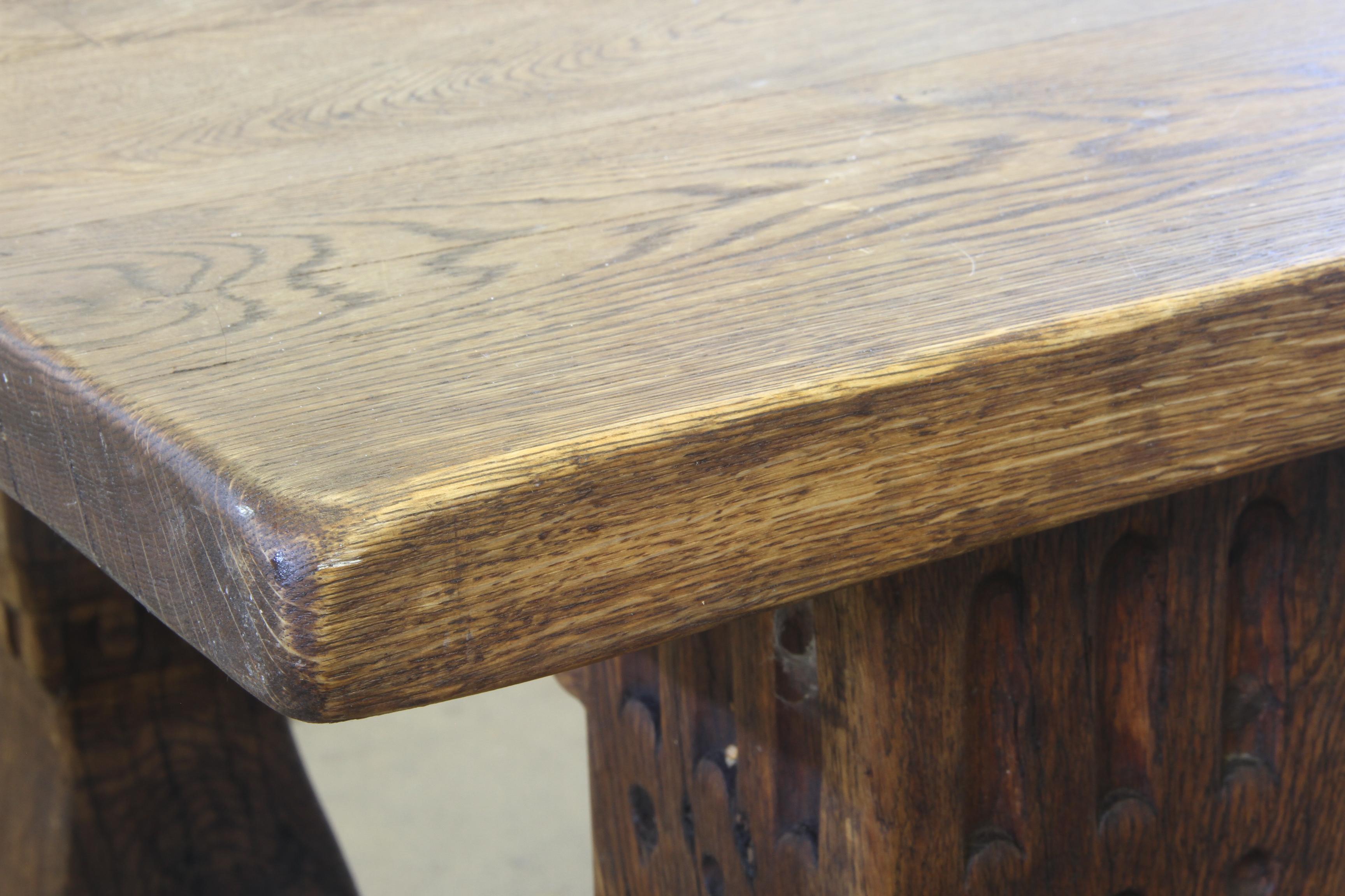Grande table de réfectoire de style jacobéen baroque du 17e siècle - Début 1900 en vente 5