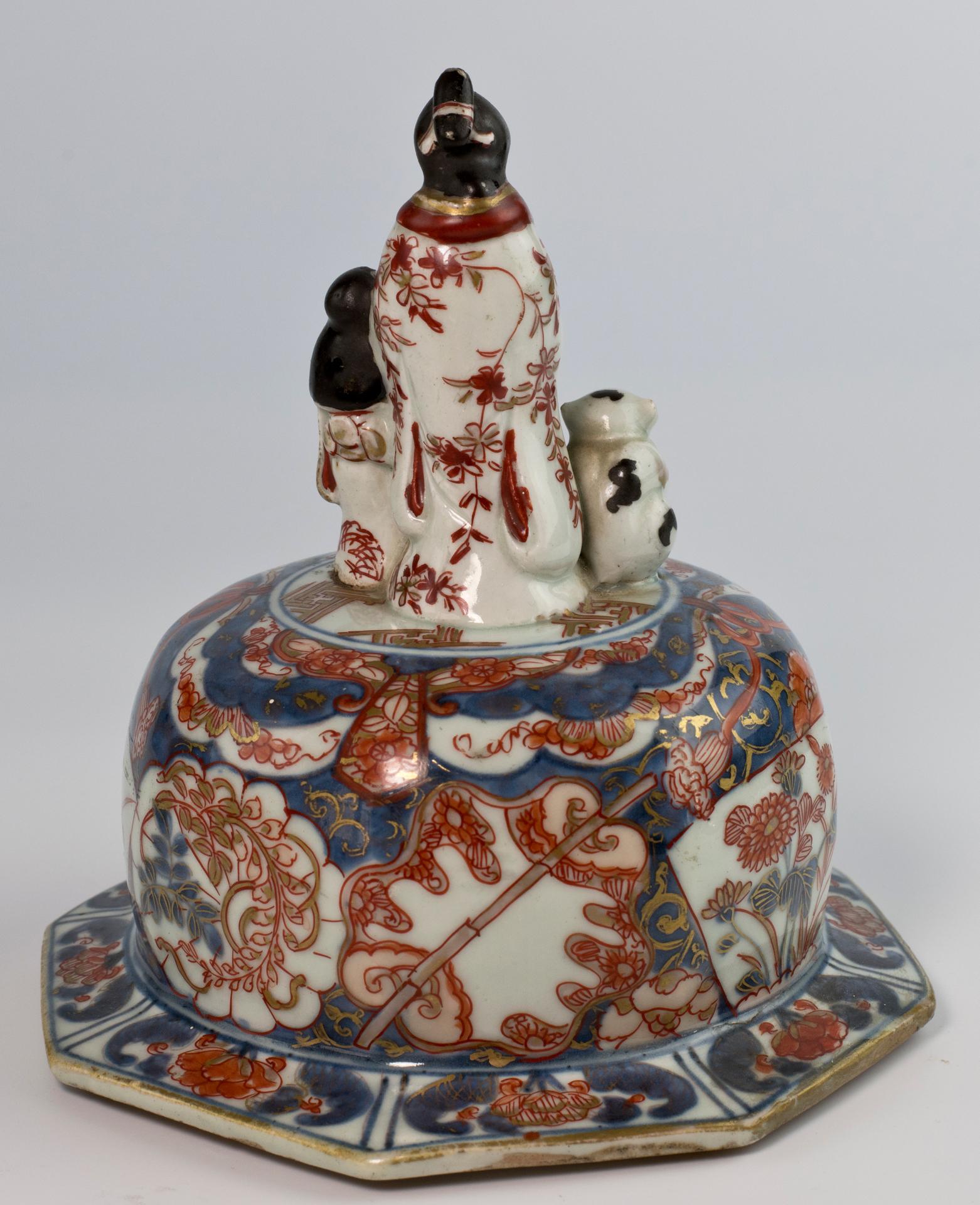 Grand vase japonais Arita du 17ème siècle - Période Genroku en vente 5