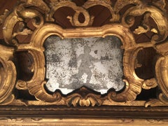 Large 17th Venetian Mirror