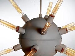 Large 18 Bulb Original Mid-Century Modern Spudnick Lamp