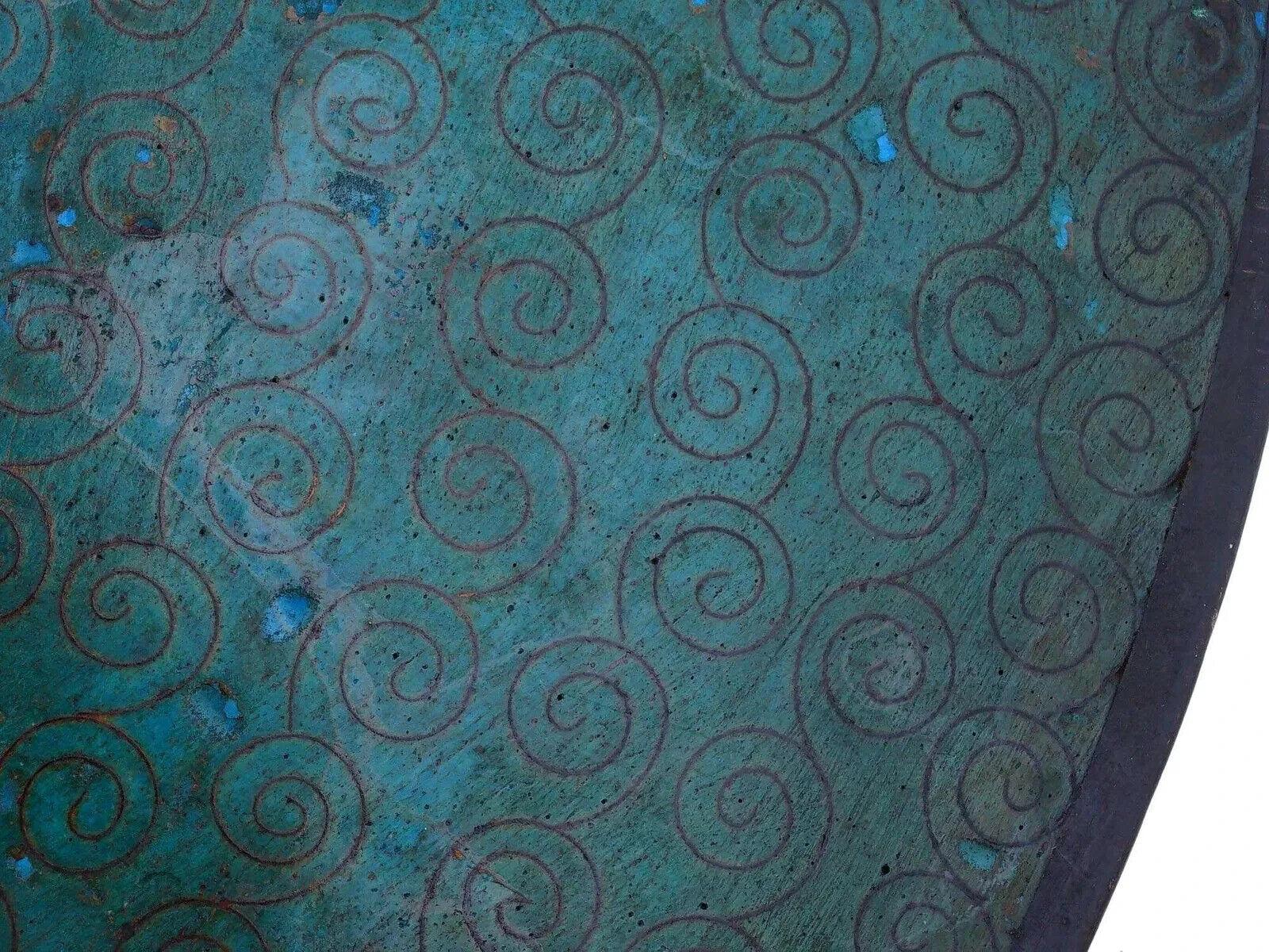 Plato de carga grande de 18 pulgadas de alambre de plata con esmalte cloisonné japonés antiguo de dragones en venta 1