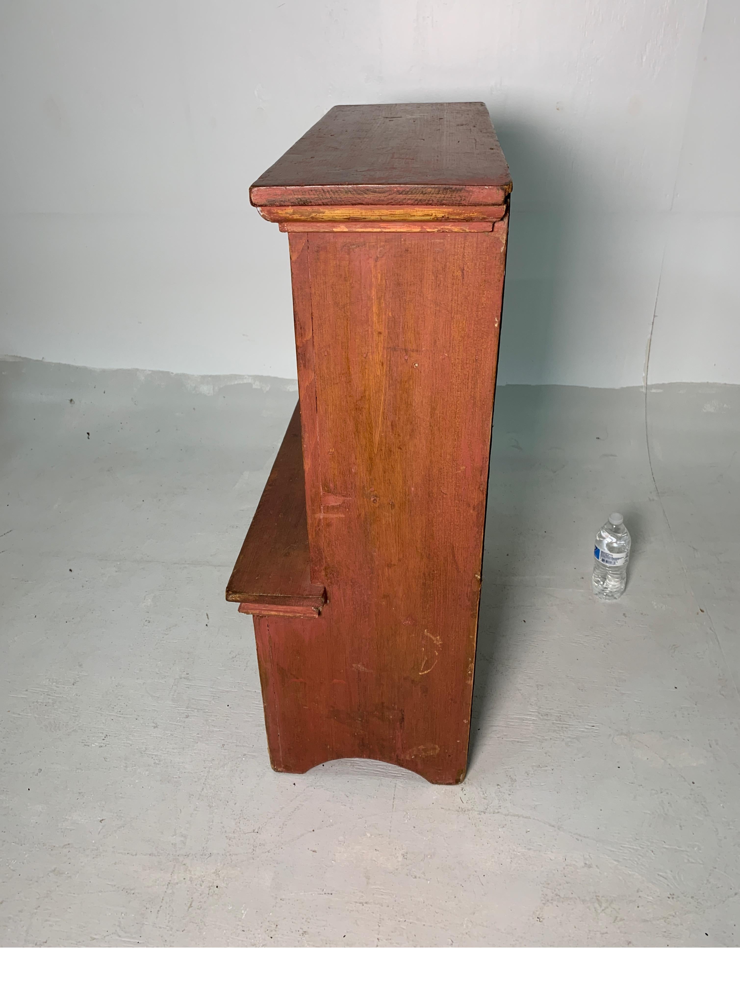 Large Child's Wooden Cupboard, ca. 1900 2
