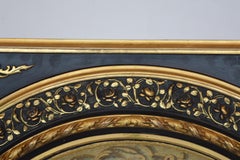 Large 1880s French Hand-Painted Portrait of a Victorian Woman, Signed