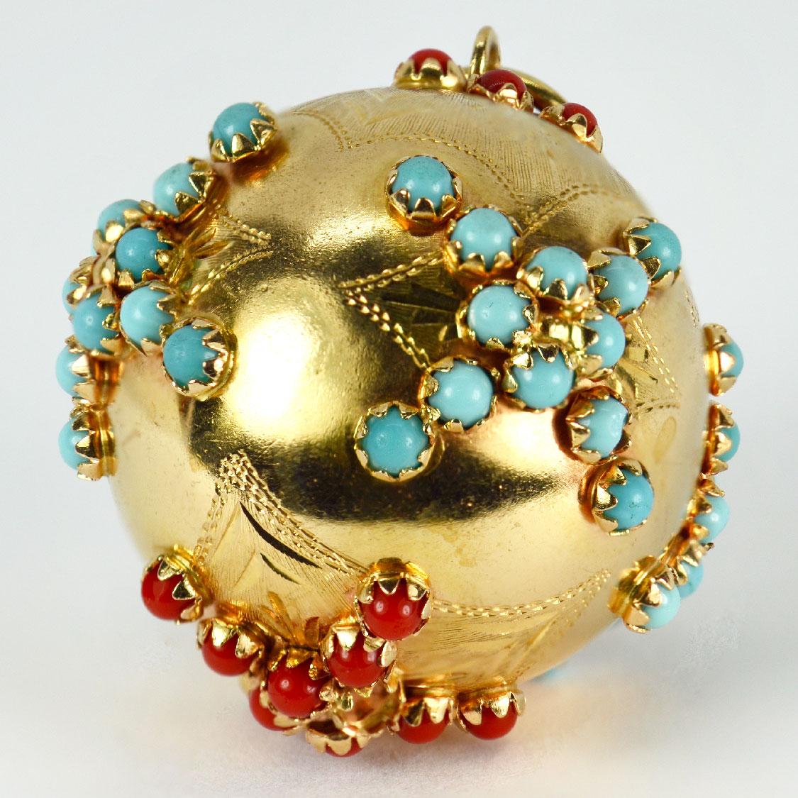 gold ball charm