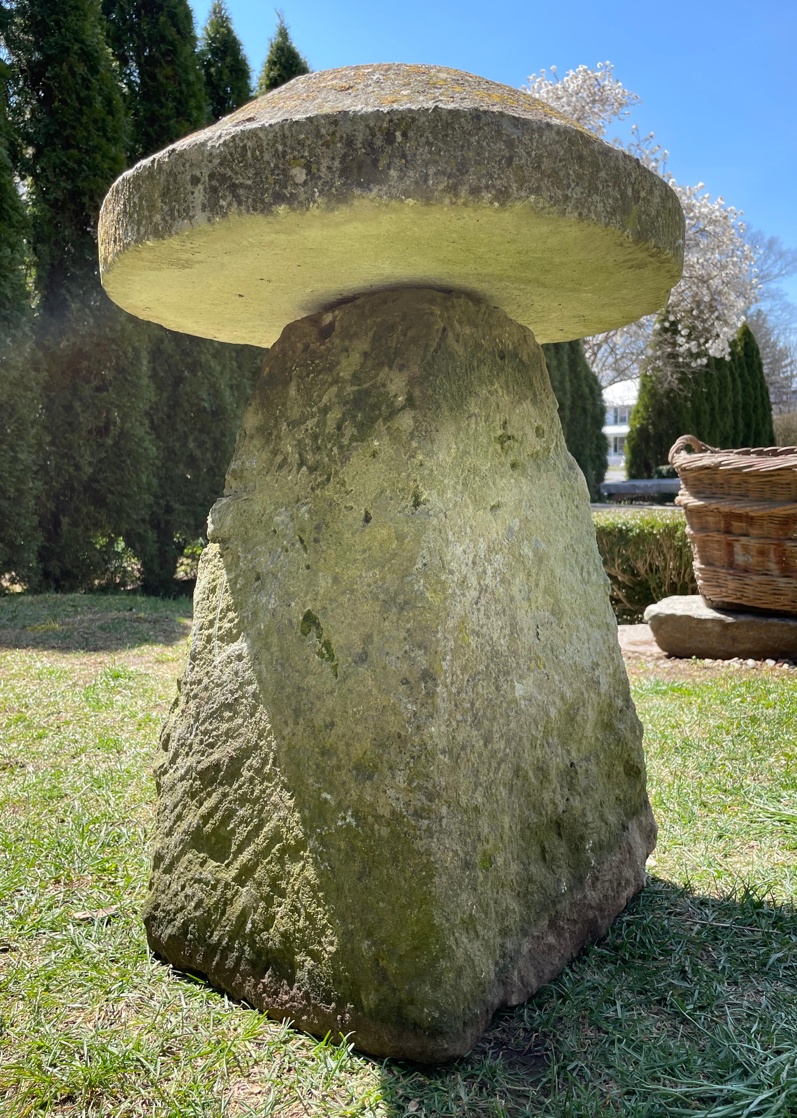 Large 18th C English Hand-Carved Staddlestone 2