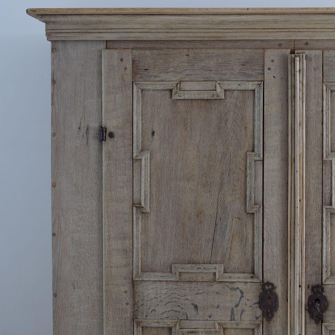 18th Century and Earlier Large 18th Century Dutch Oak Armoire, Cabinet