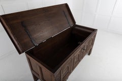 Large 18th Century Dutch Oak Coffer