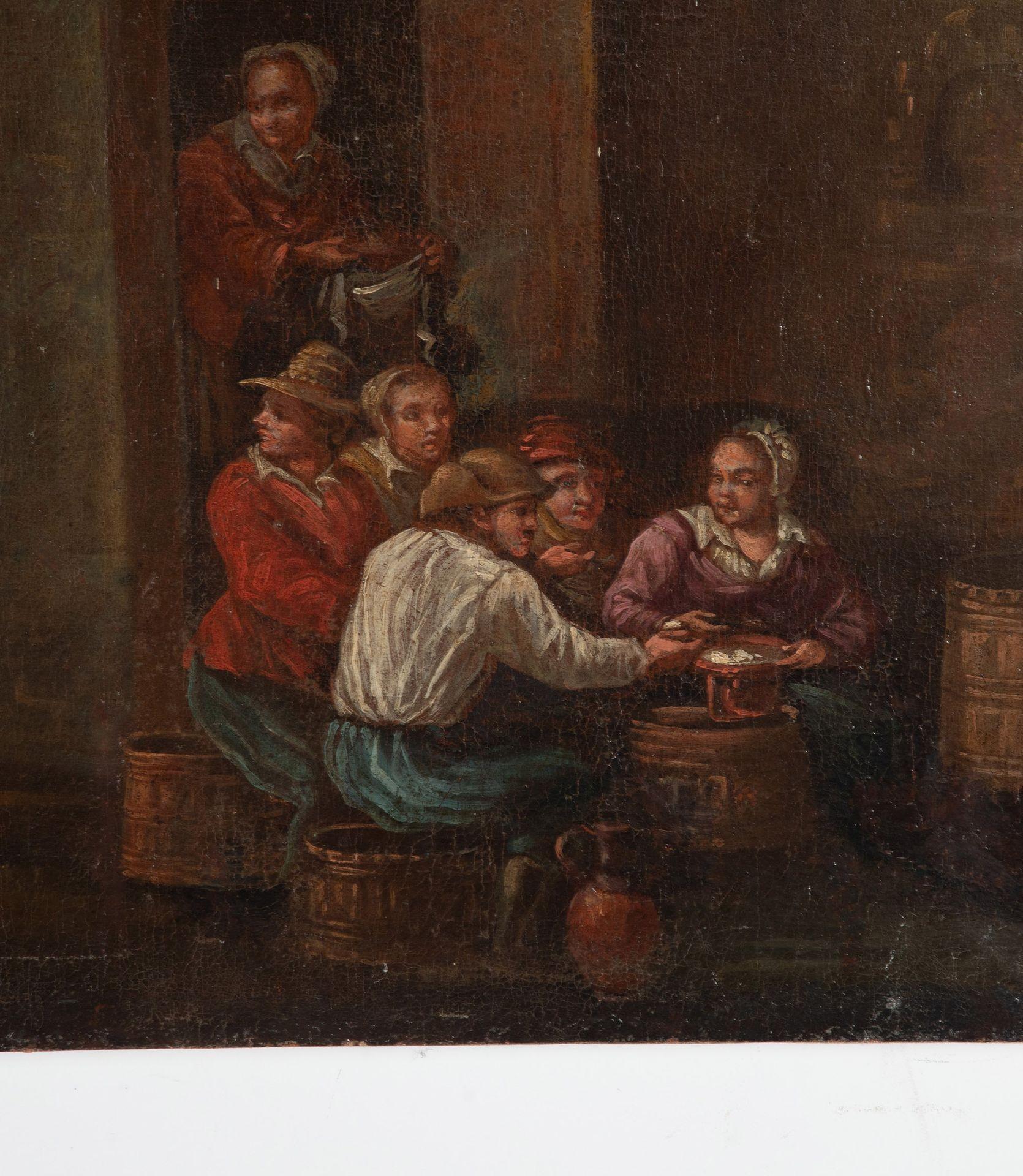 Large 18th Century Flemish Oil on Canvas Painting 1