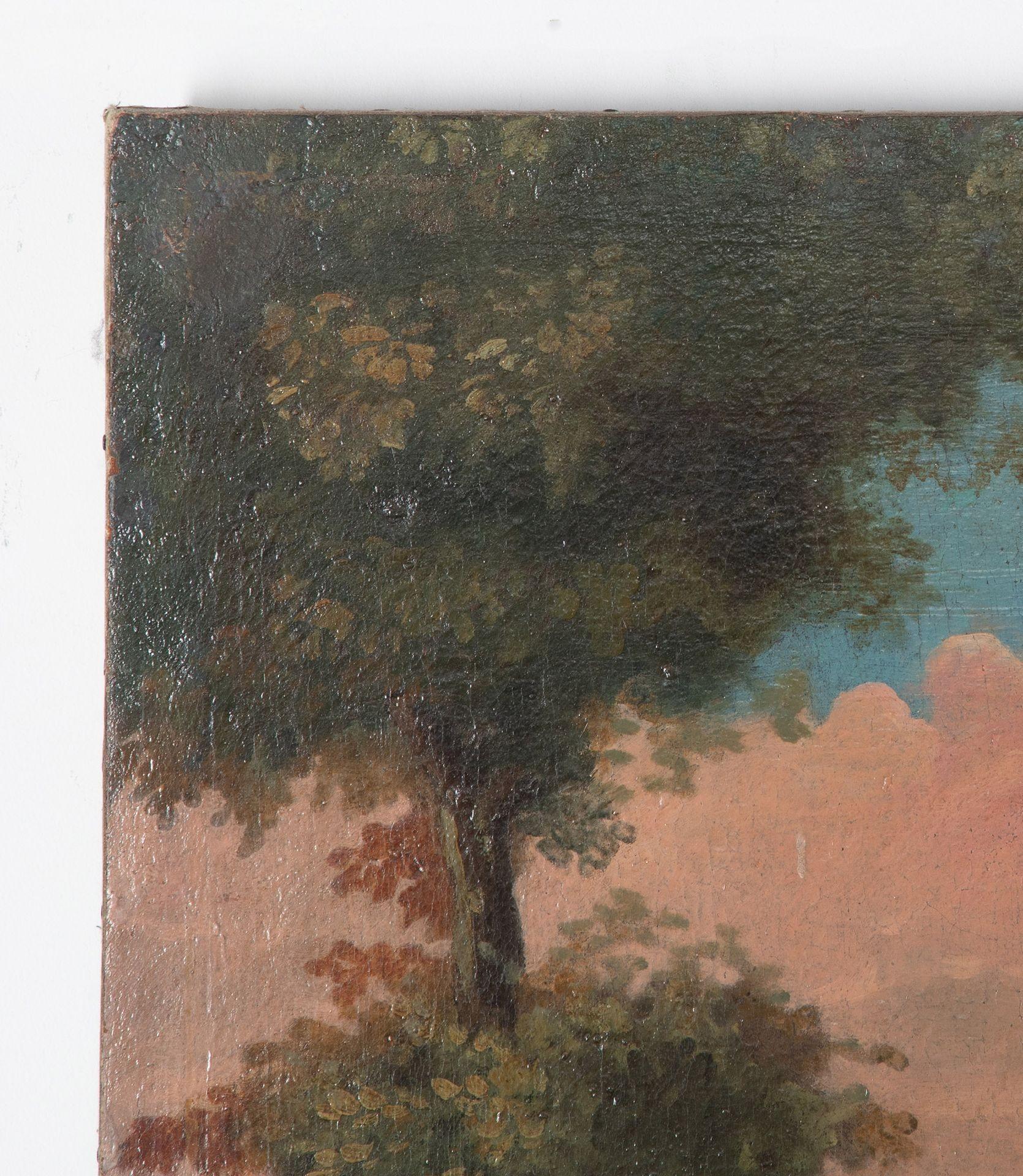 Large 18th Century Flemish Oil on Canvas Painting 4