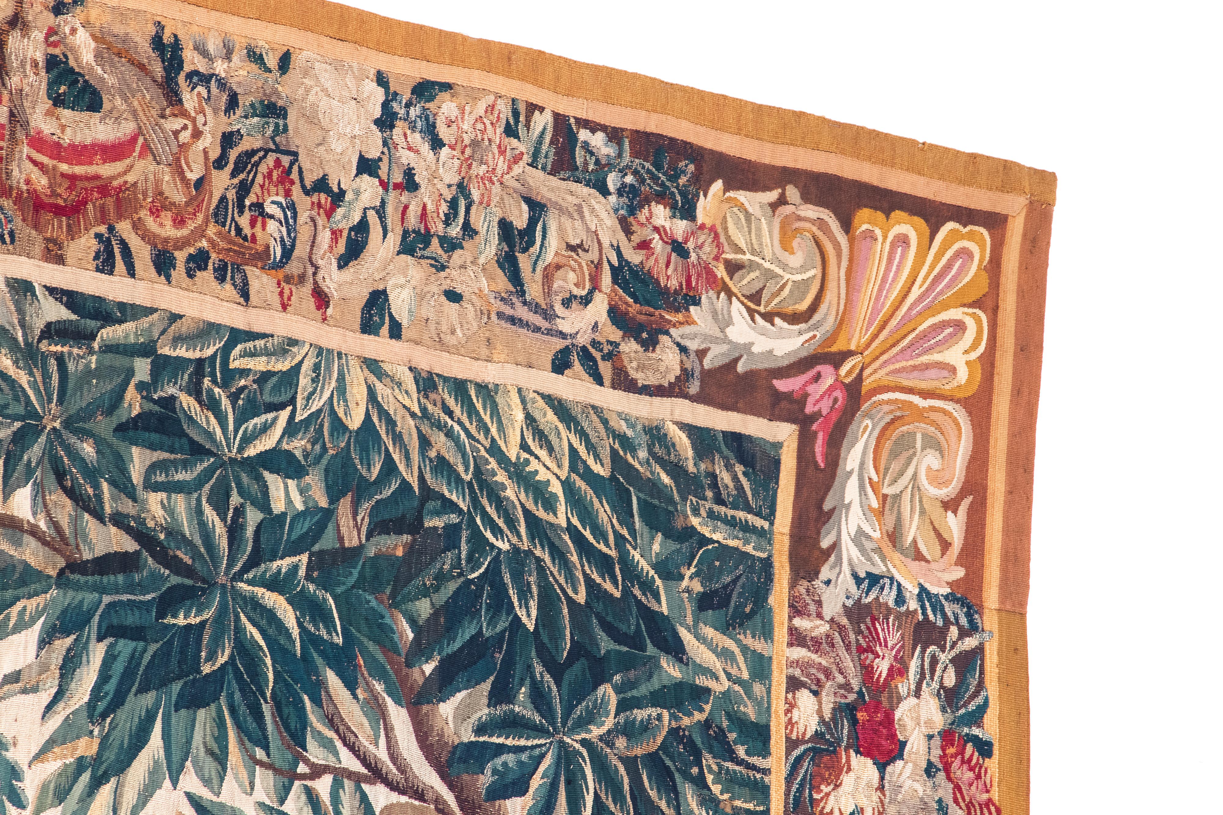Großer flämischer Wandteppich aus dem 18. Jahrhundert mit der Darstellung von Amor und Psyche (Belgisch) im Angebot