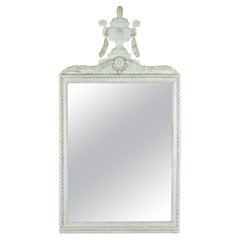 Large 18th Century French Louis XVI Period Original Mirror