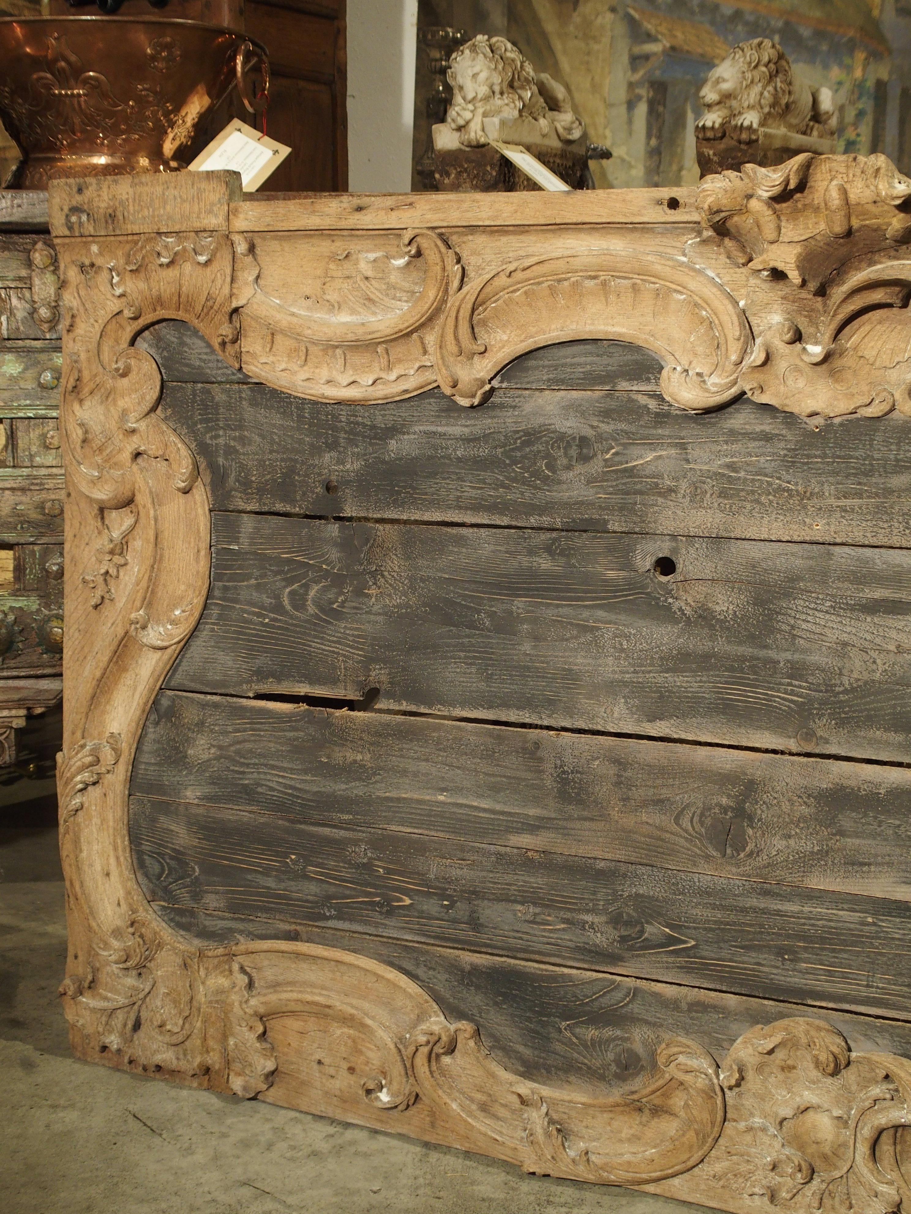 Large 18th Century French Oak Boiserie Trumeau Panel 5