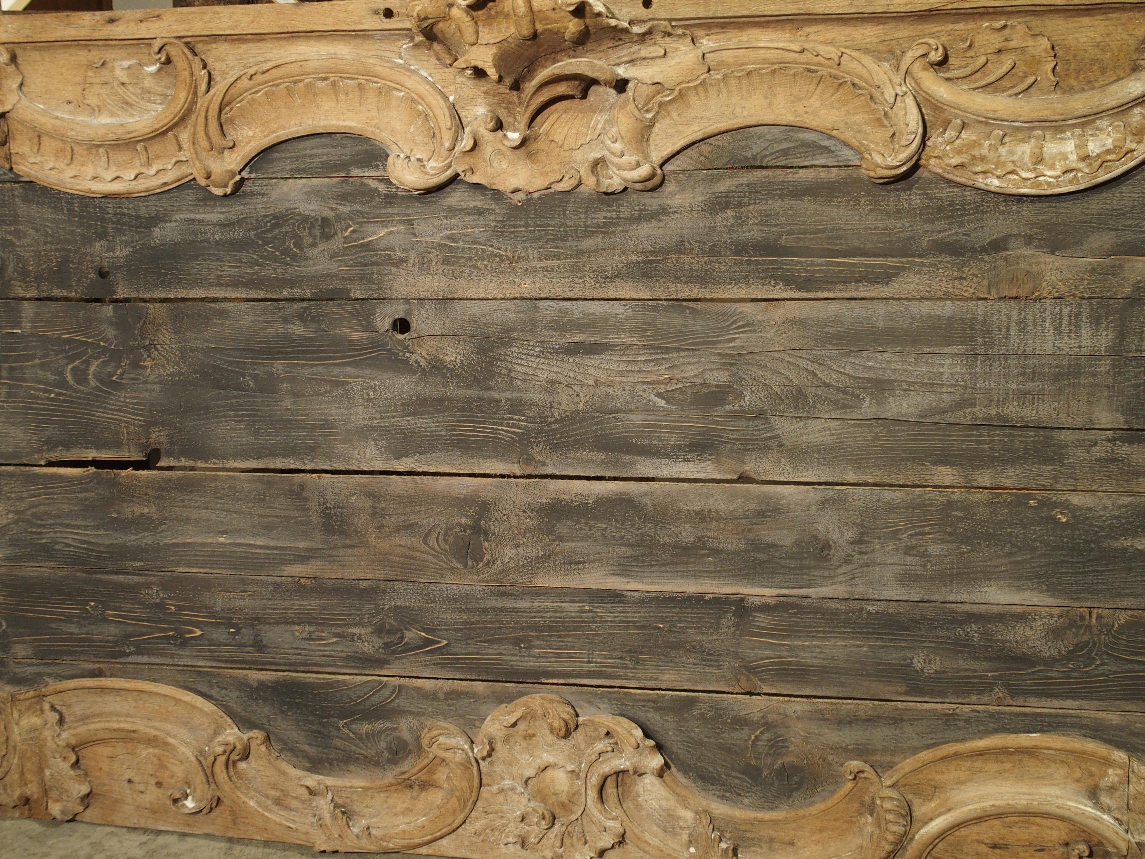 Large 18th Century French Oak Boiserie Trumeau Panel 3