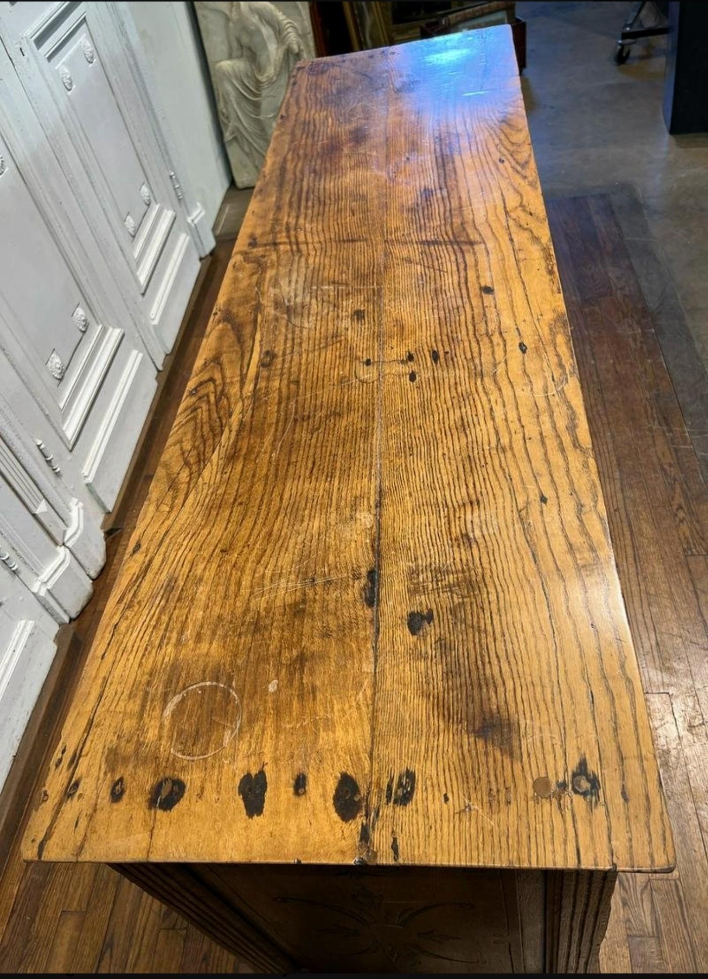 Large 18th Century George III Period English Oak Welsh Dresser Cabinet 7