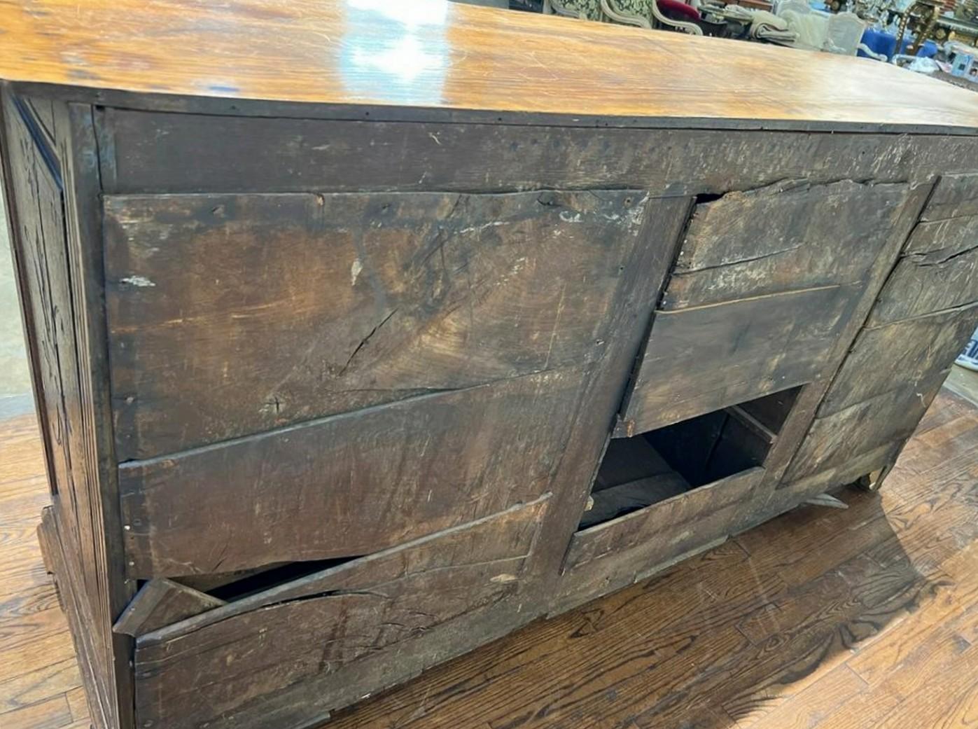 Large 18th Century George III Period English Oak Welsh Dresser Cabinet 10