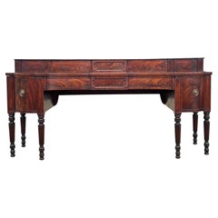 Large 18th Century George III Period Mahogany Sideboard in the Manner of Gillows