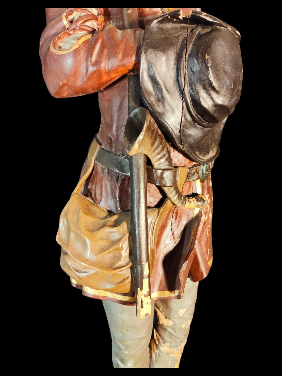 Fino al XVIII secolo Grande scultura tedesca del XVIII secolo in vendita